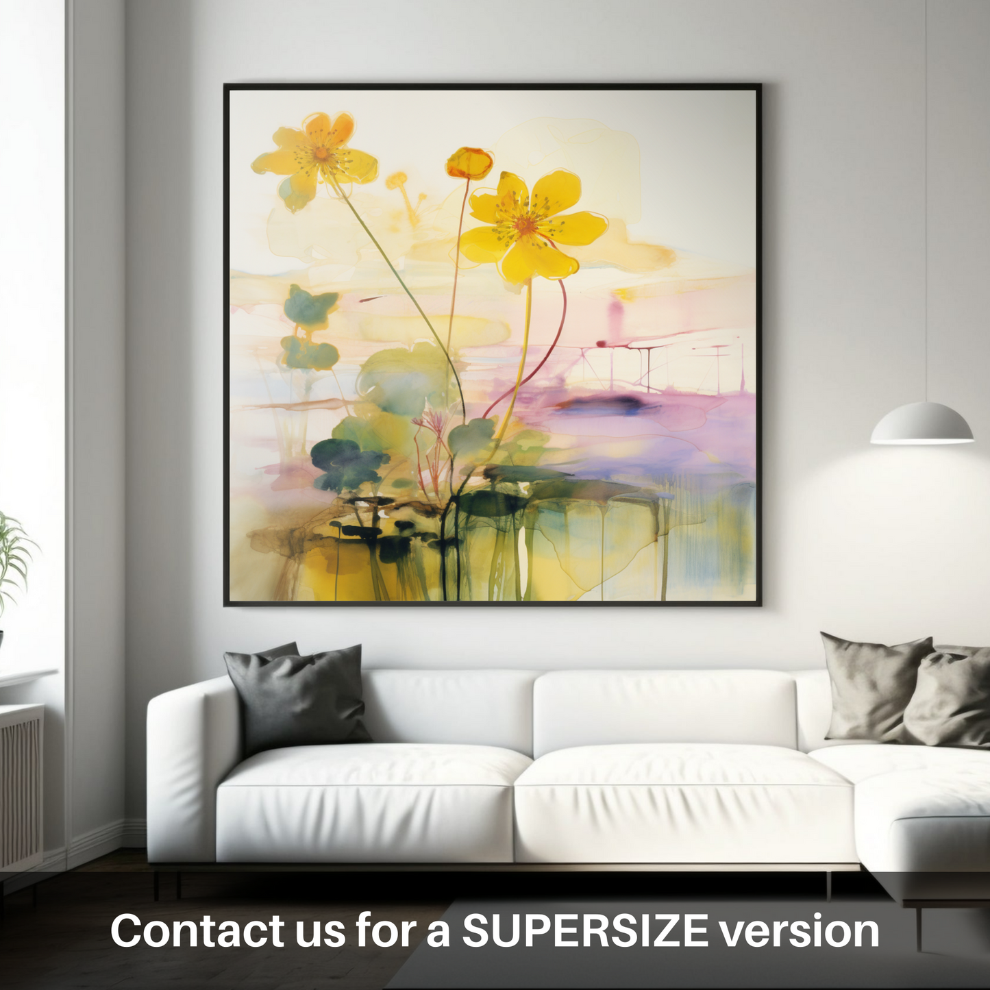 Scottish Wetland Dreams: An Abstract Ode to Caithness Flora