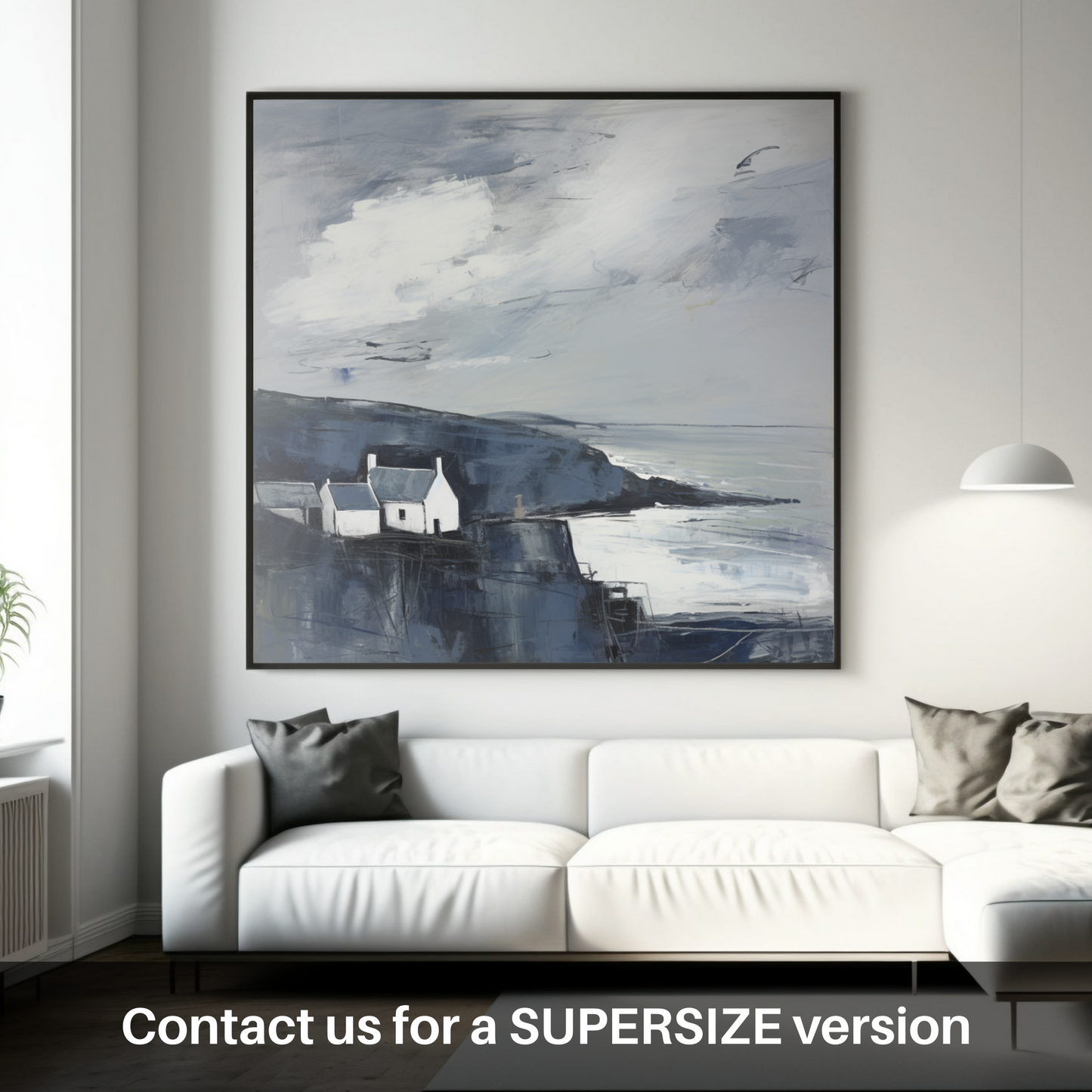 Storm's Embrace at Pennan Harbour