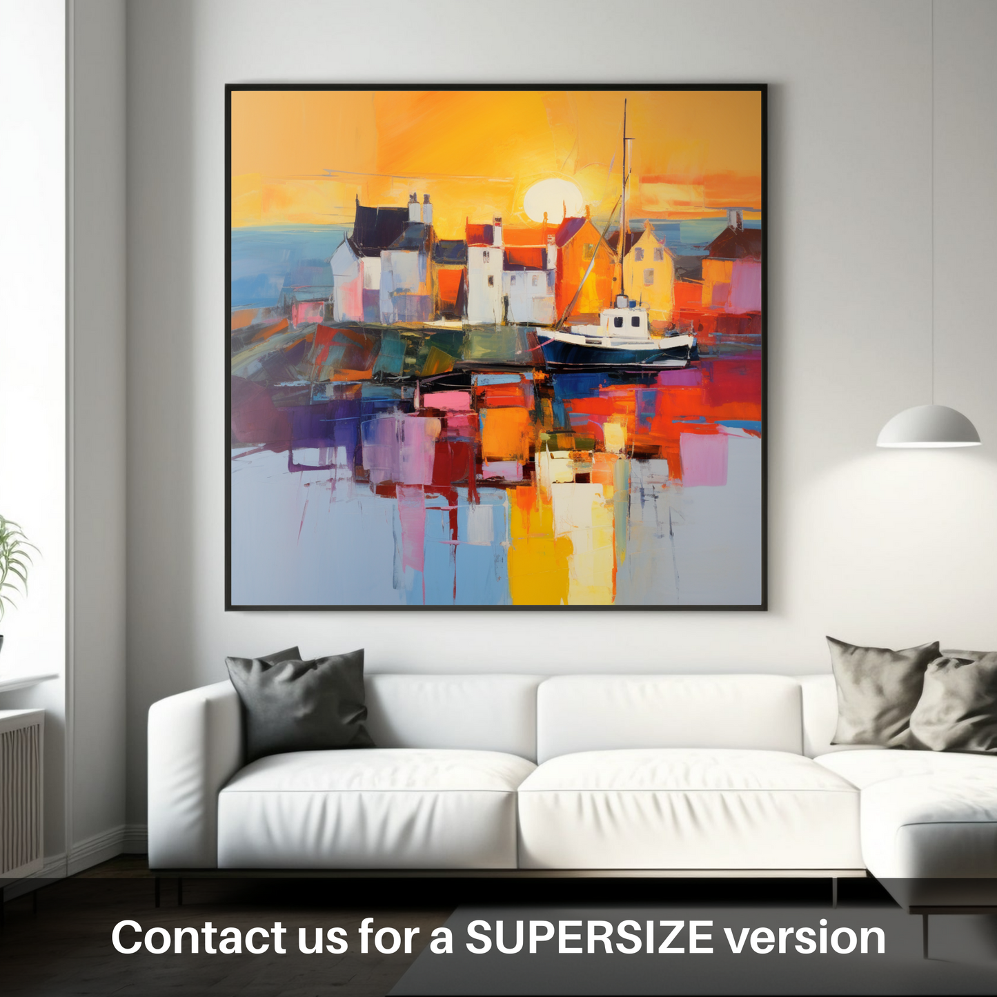 Portnahaven Harbour Sunset Serenade