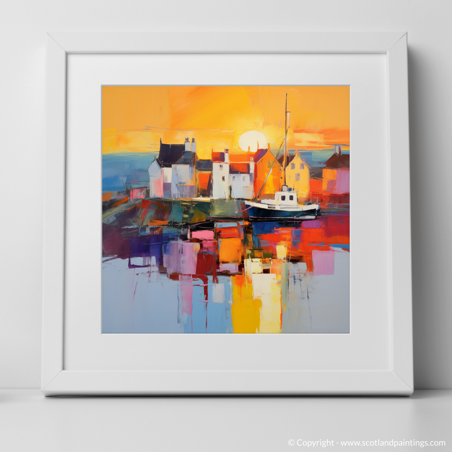 Portnahaven Harbour Sunset Serenade