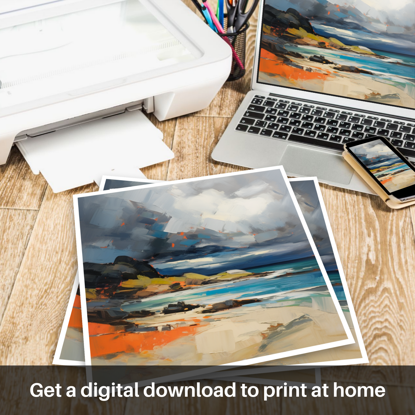 Storm's Embrace at Achmelvich Beach