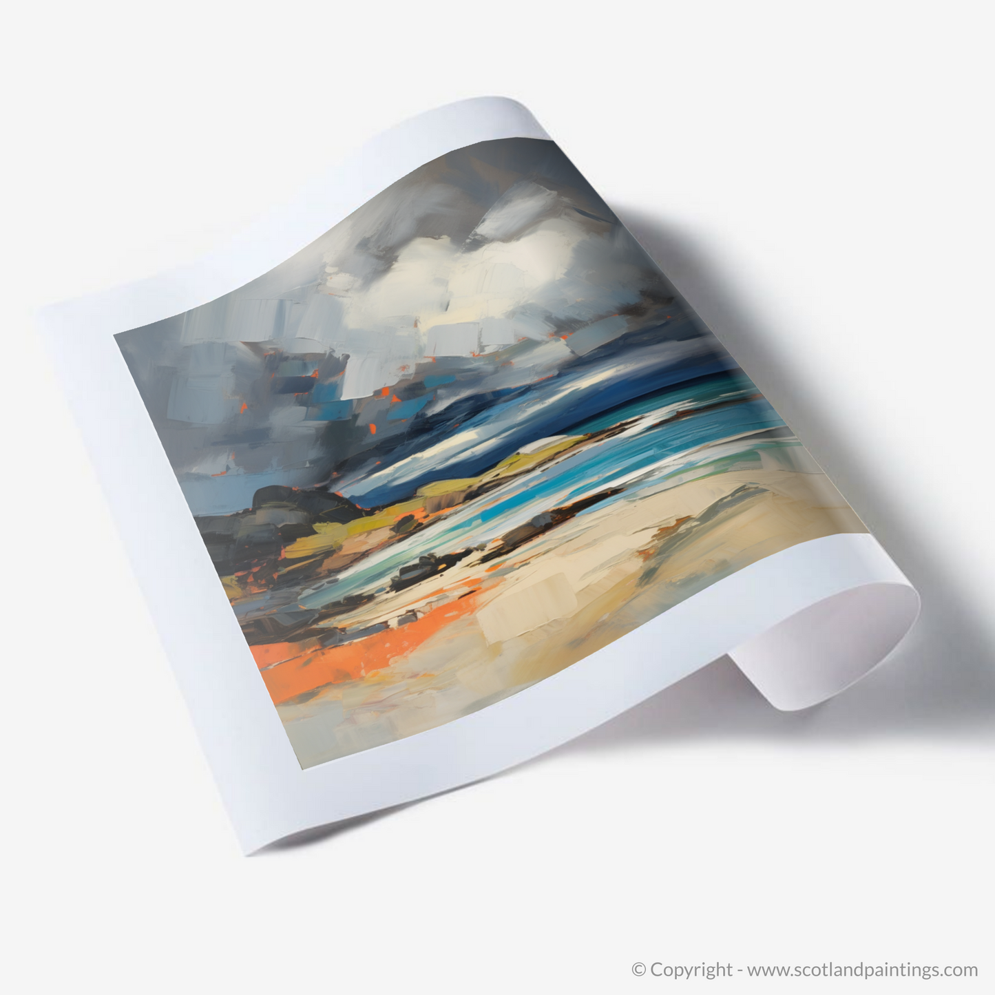 Storm's Embrace at Achmelvich Beach