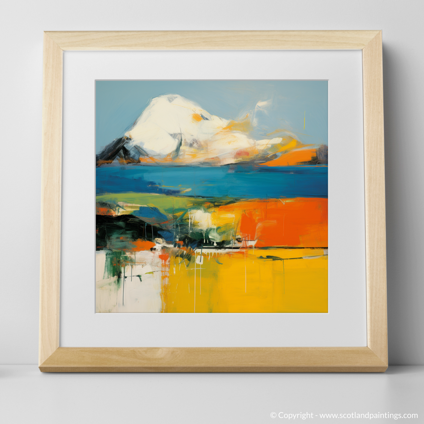 Abstract Essence of Beinn Bhàn