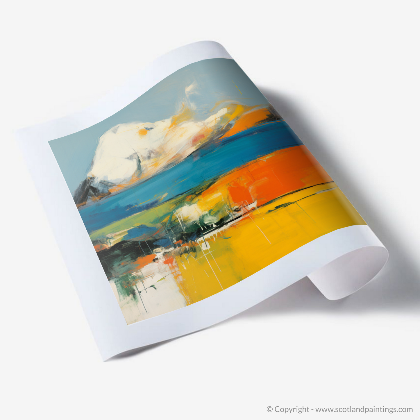 Abstract Essence of Beinn Bhàn