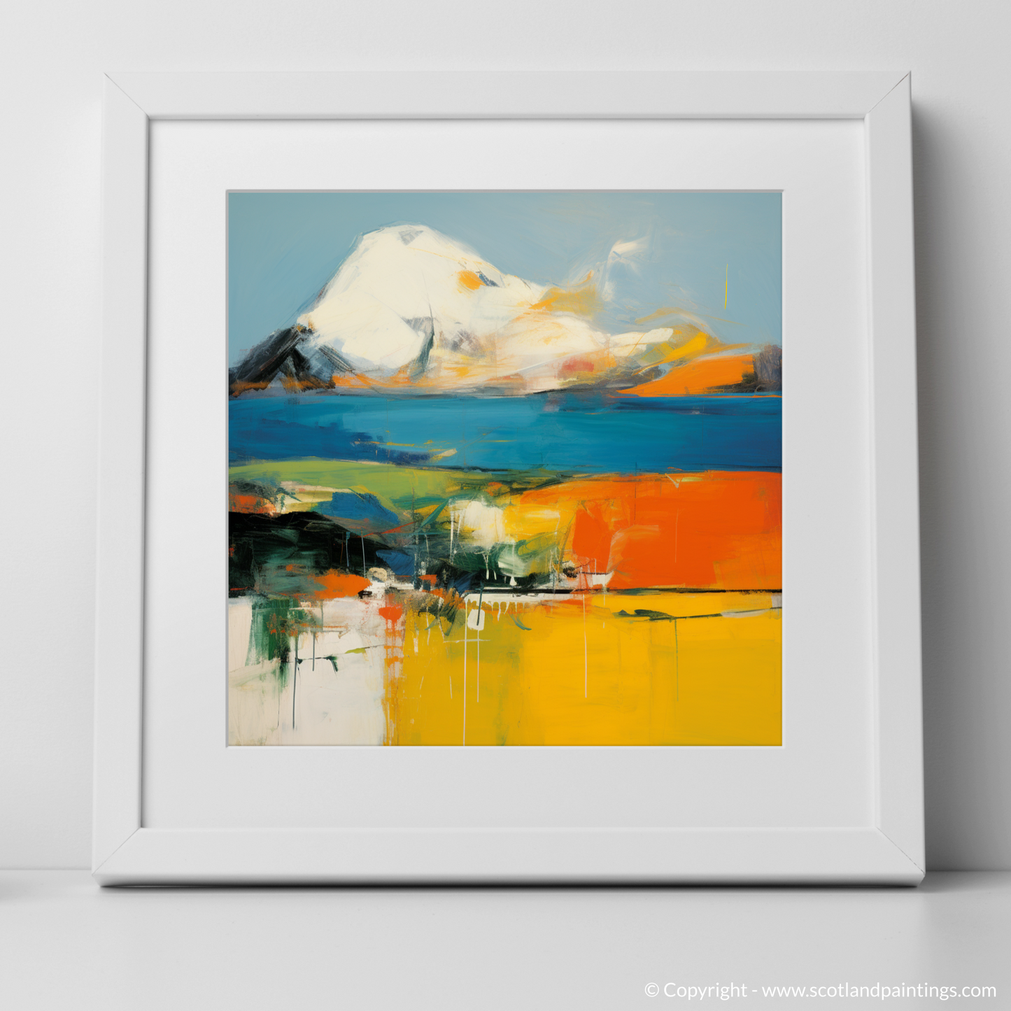 Abstract Essence of Beinn Bhàn