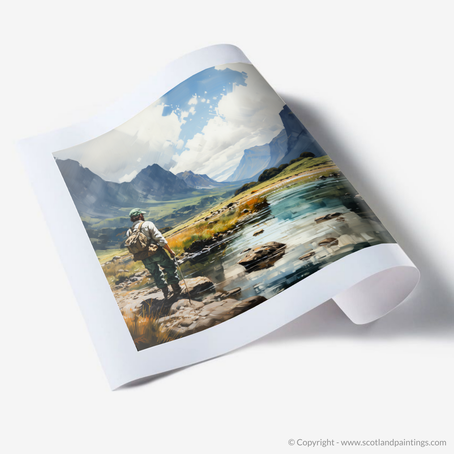 Highland Serenity: A Fly Fisherman's Dream at Loch Mullardoch