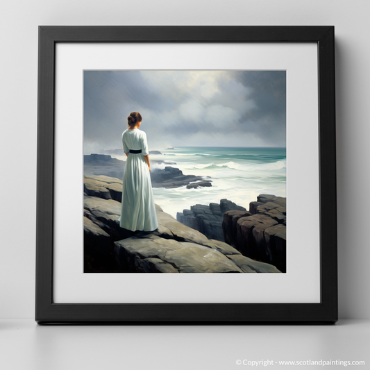 Solitude by the Sea: A Woman's Contemplation on Orkney's Coast