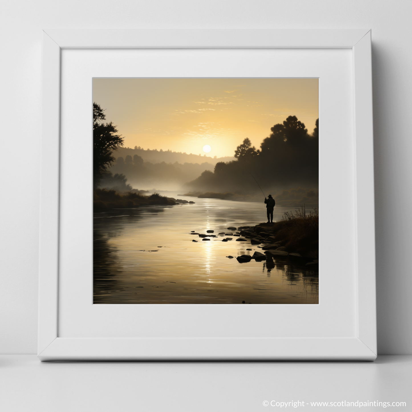 Golden Serenity on the River Earn