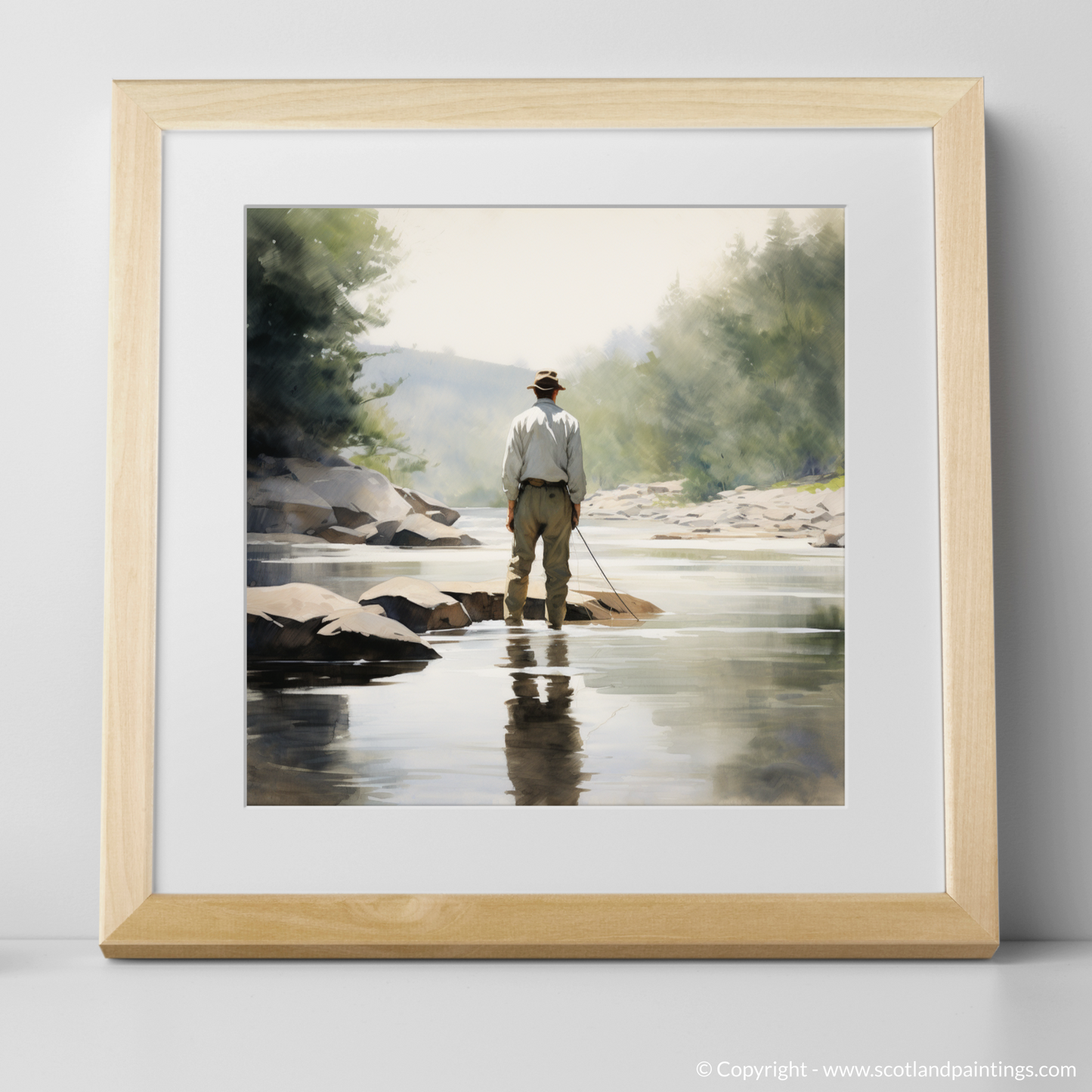 Tranquil Waters: A Scottish Fly Fishing Adventure