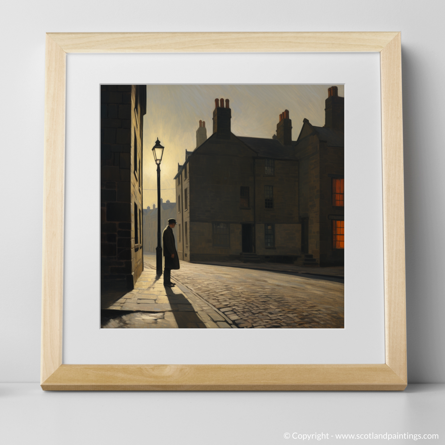 Mystery of Dunfermline's Old Town Scotland Paintings and Art Prints