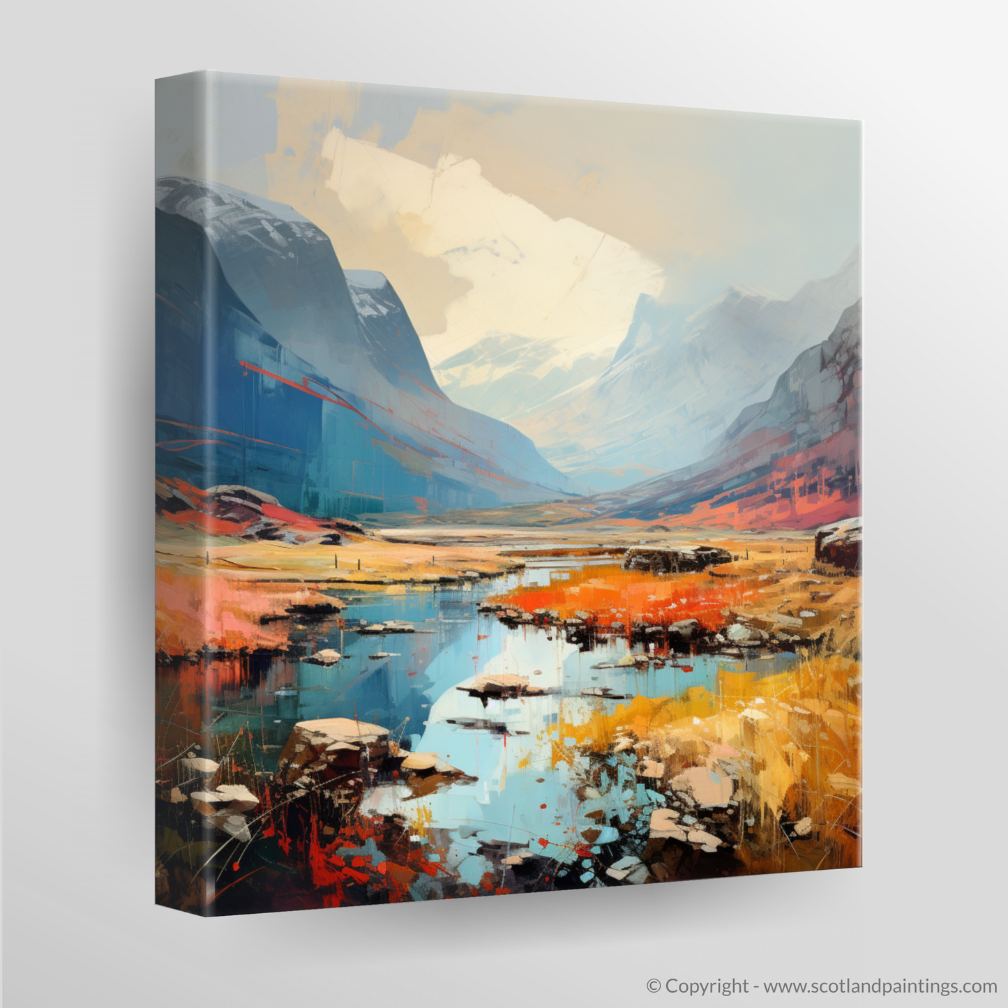 Abstract Rhythms of Glen Coe