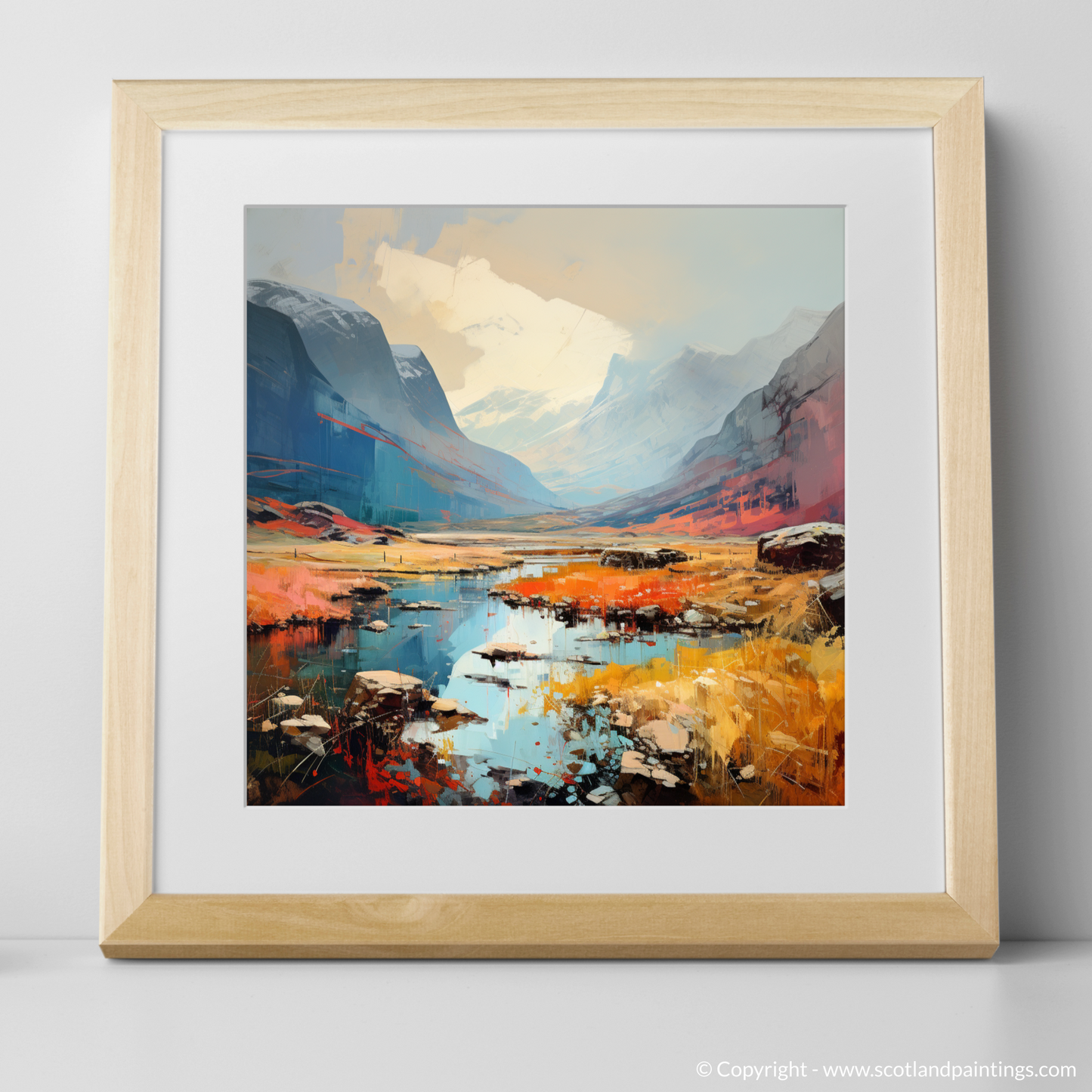 Abstract Rhythms of Glen Coe