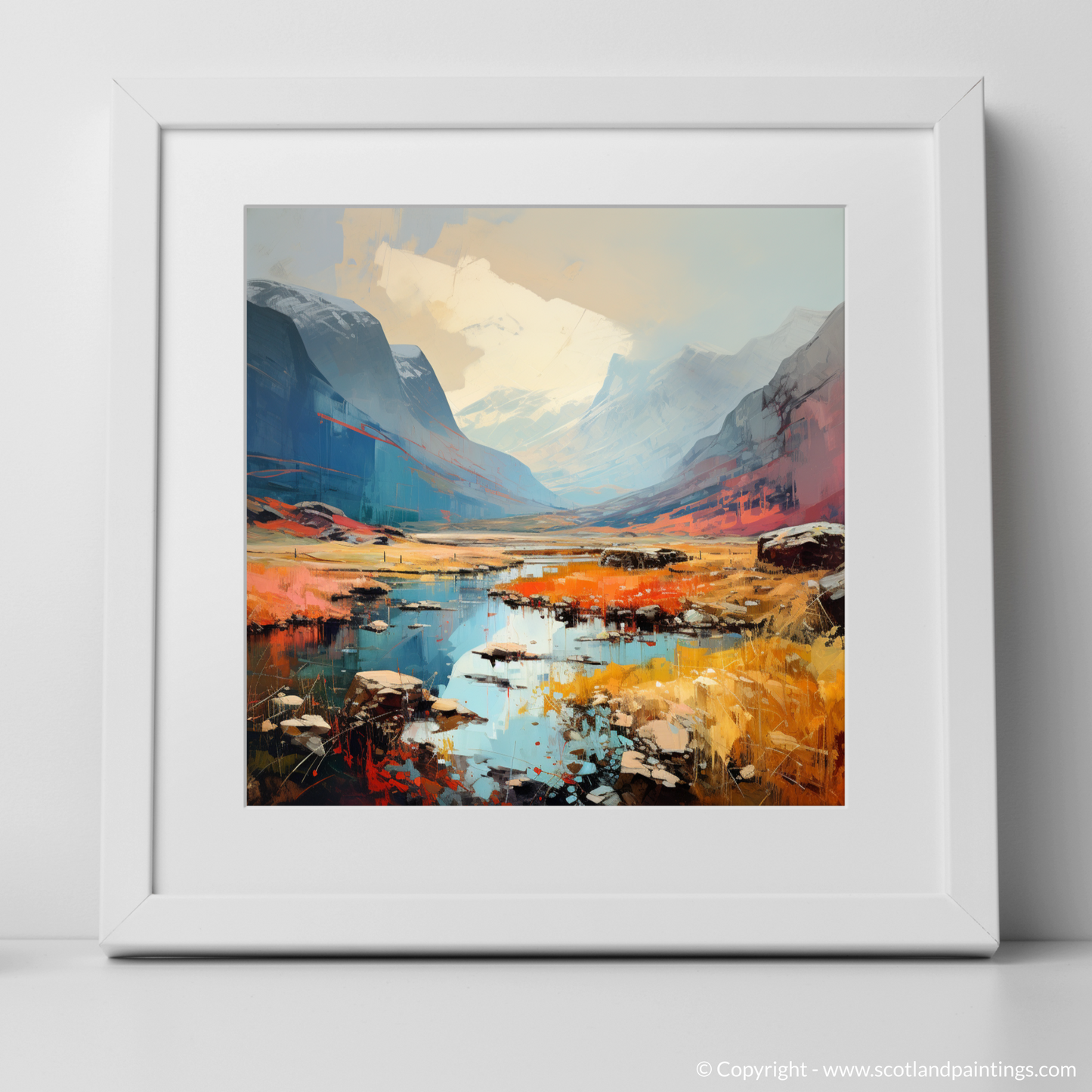 Abstract Rhythms of Glen Coe