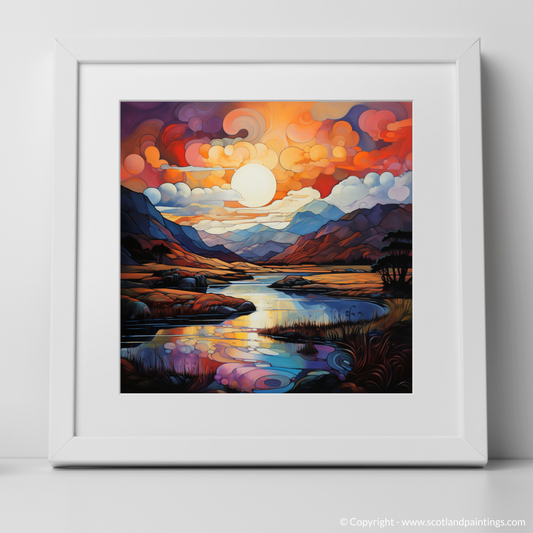 Twilight Enchantment in Glencoe: An Art Nouveau Odyssey