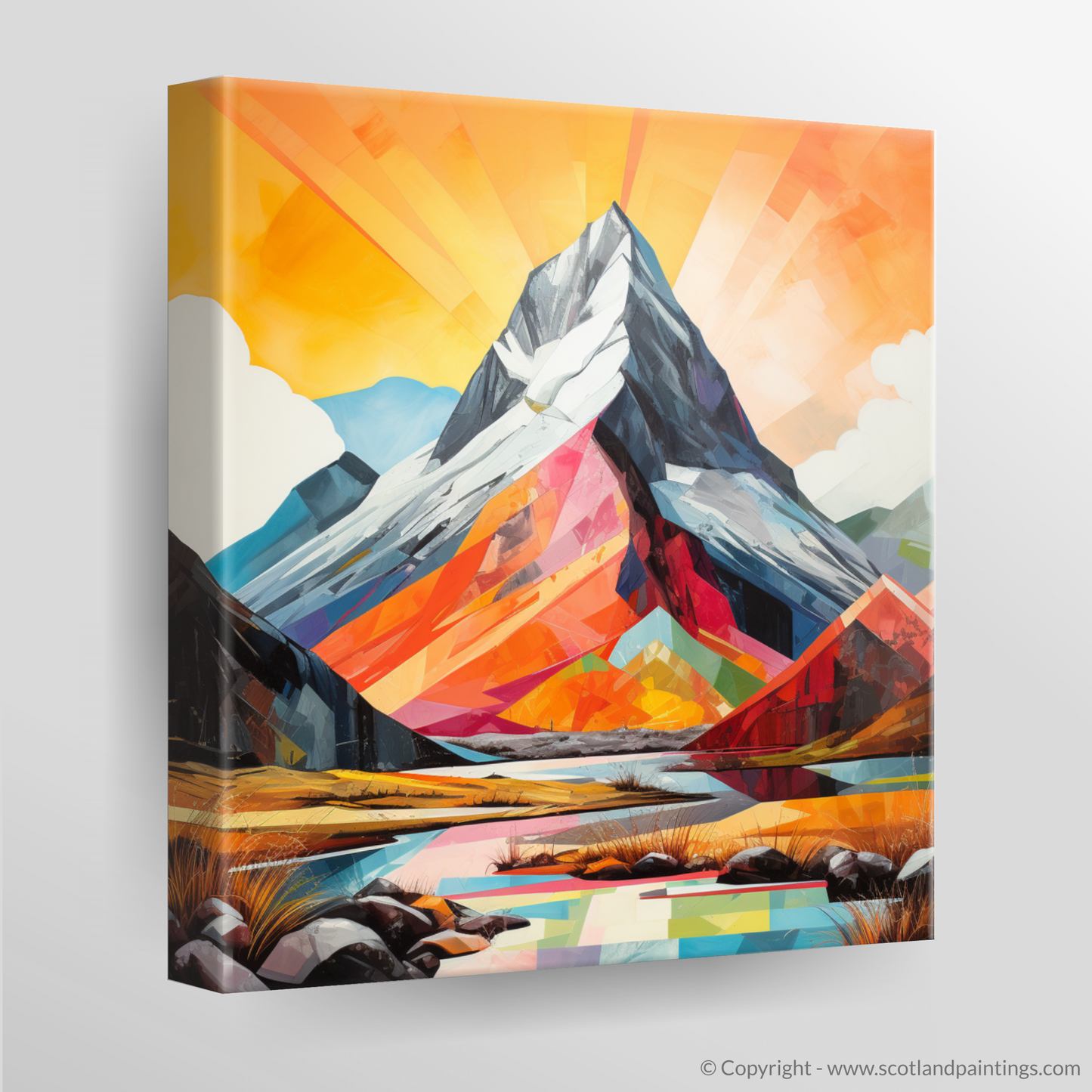 Pop Art Peaks of Glencoe