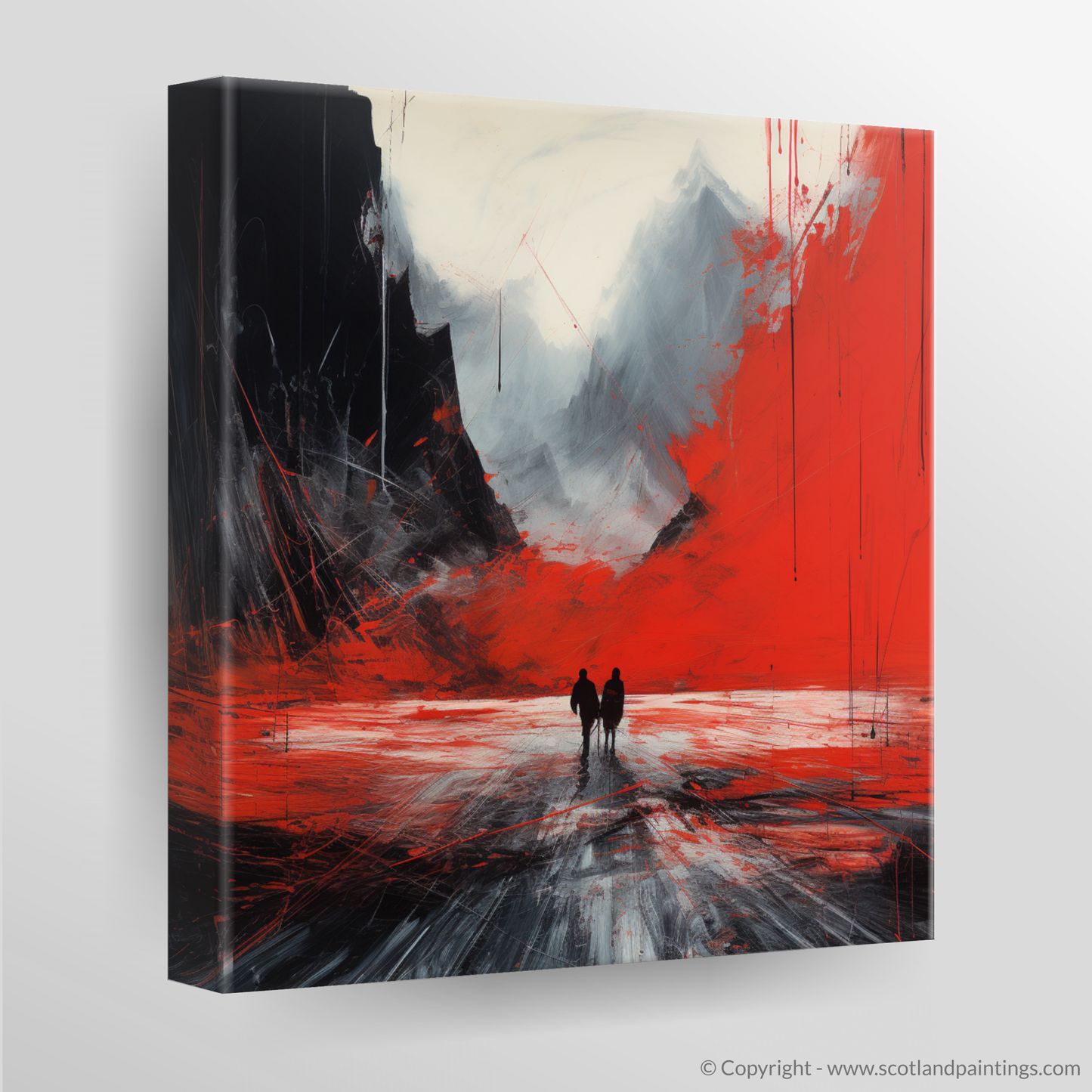 Climbers' Ascent: The Unyielding Spirit of Glencoe