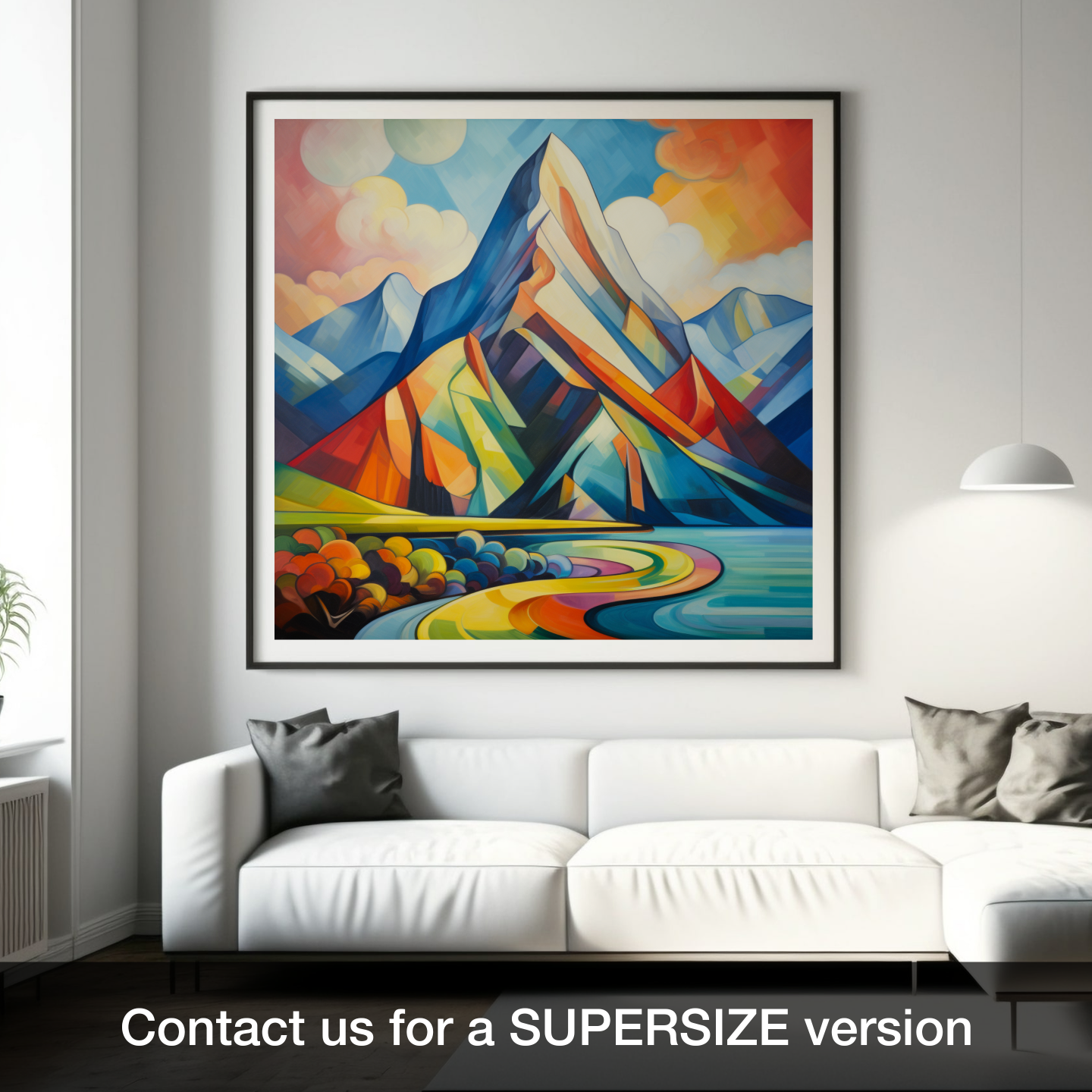 Cubist Majesty of Buachaille Etive Mòr