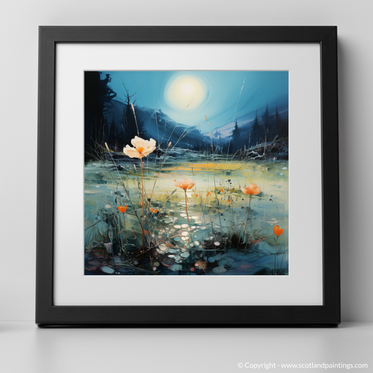 Dawn's Enchantment: Tormentil in Glencoe Meadow