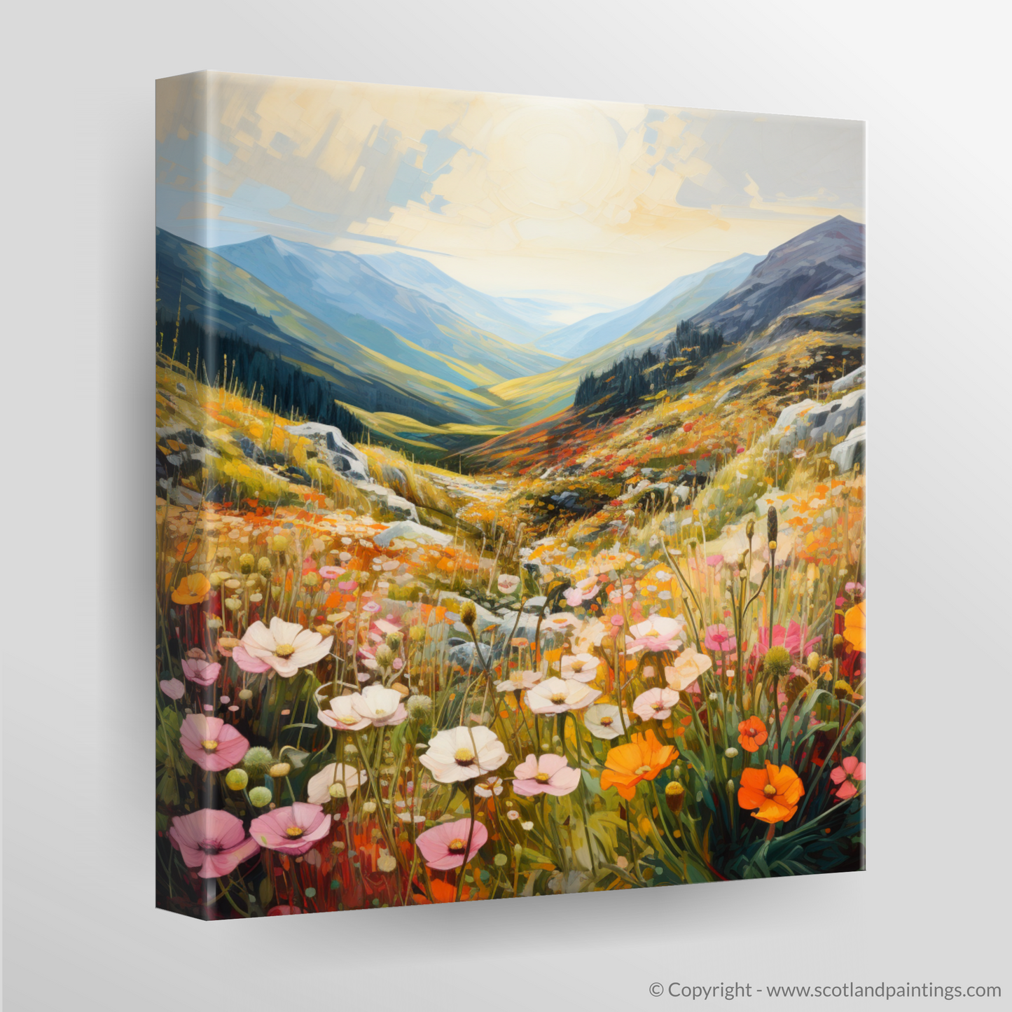 Enchanted Wilds of Glencoe - An Art Nouveau Vision