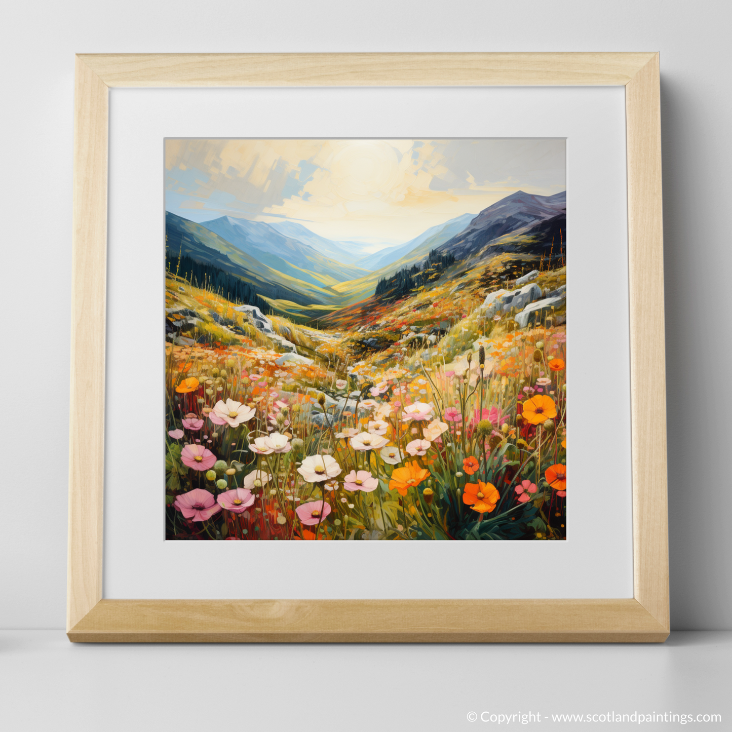 Enchanted Wilds of Glencoe - An Art Nouveau Vision