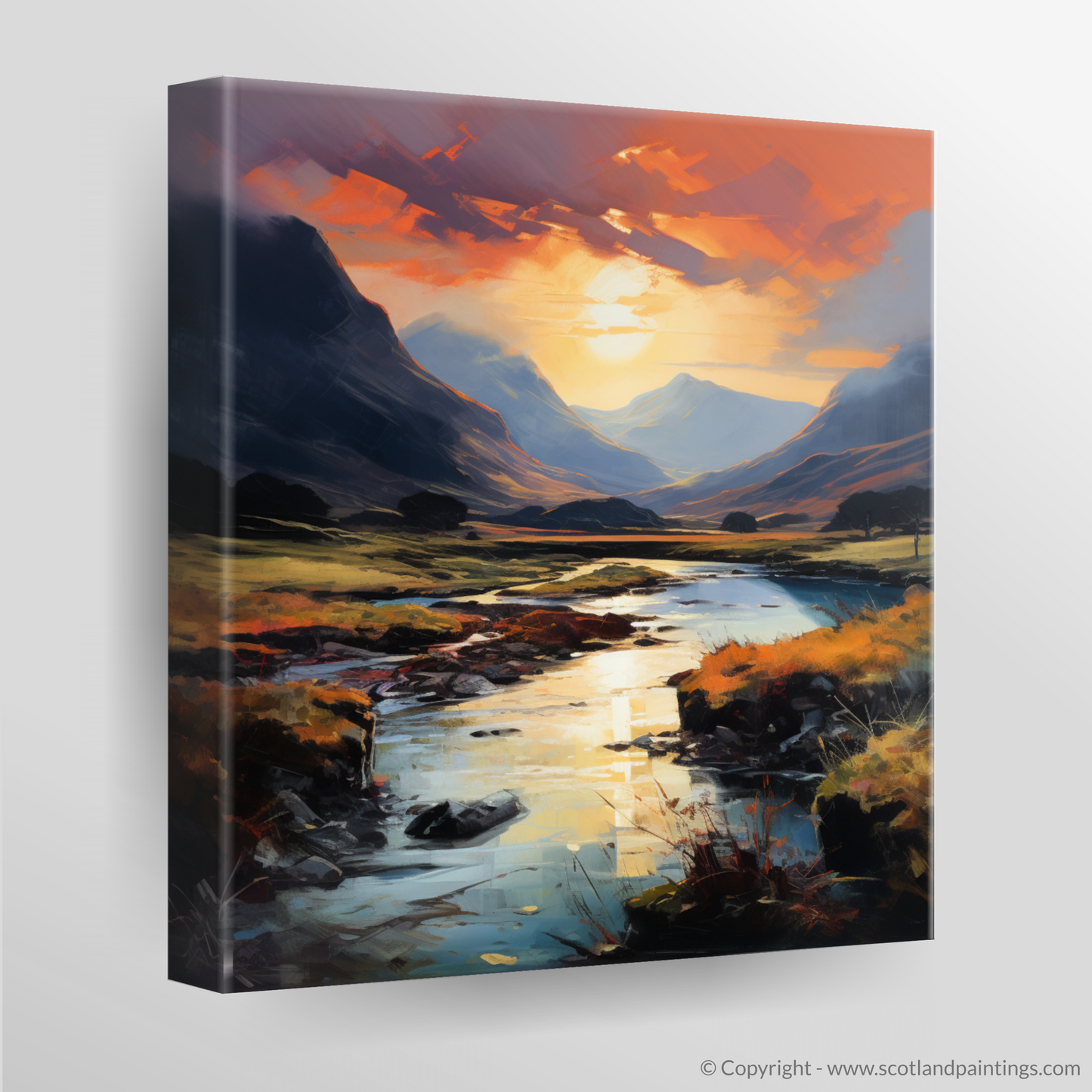 Twilight Majesty: An Ode to Glencoe Shadows