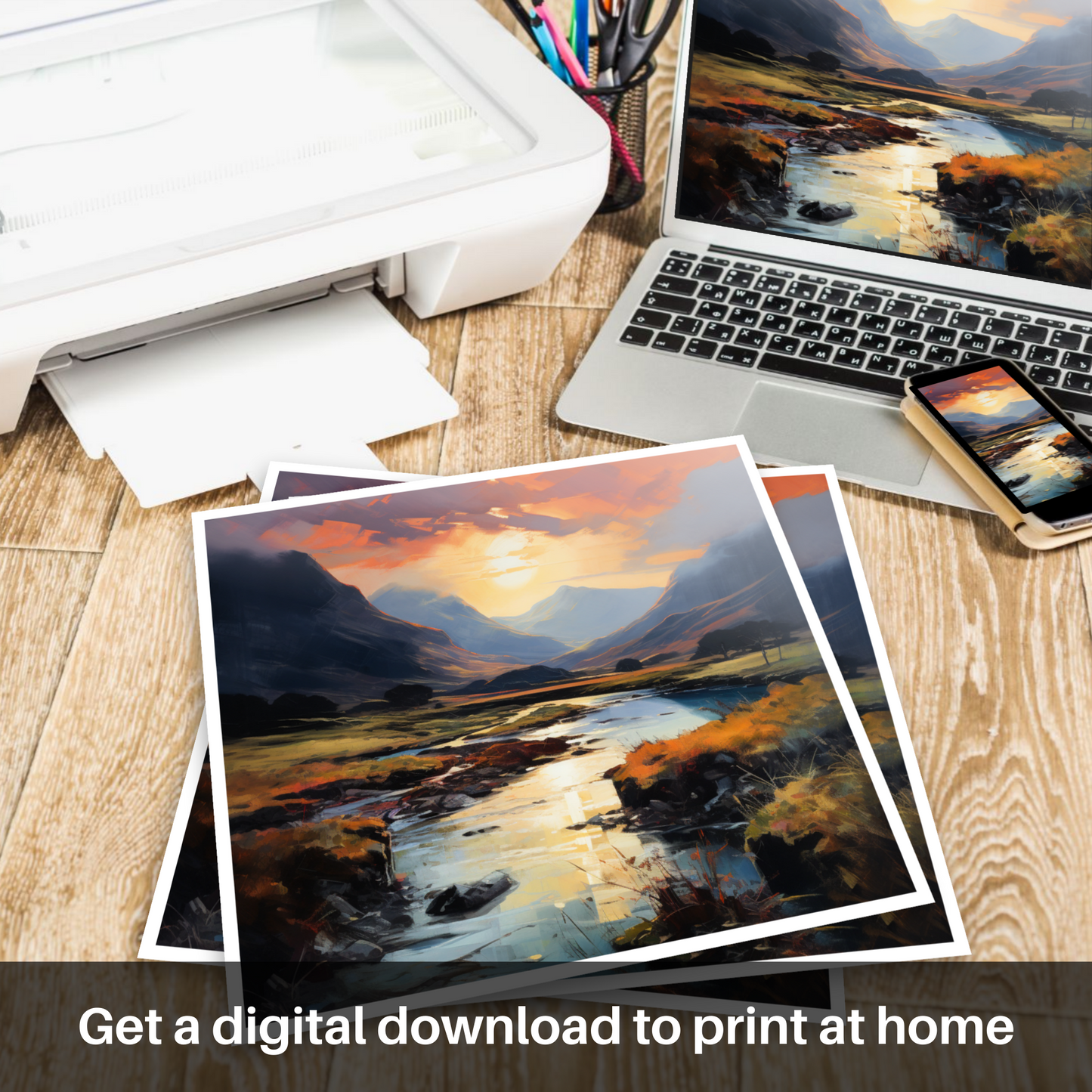 Twilight Majesty: An Ode to Glencoe Shadows