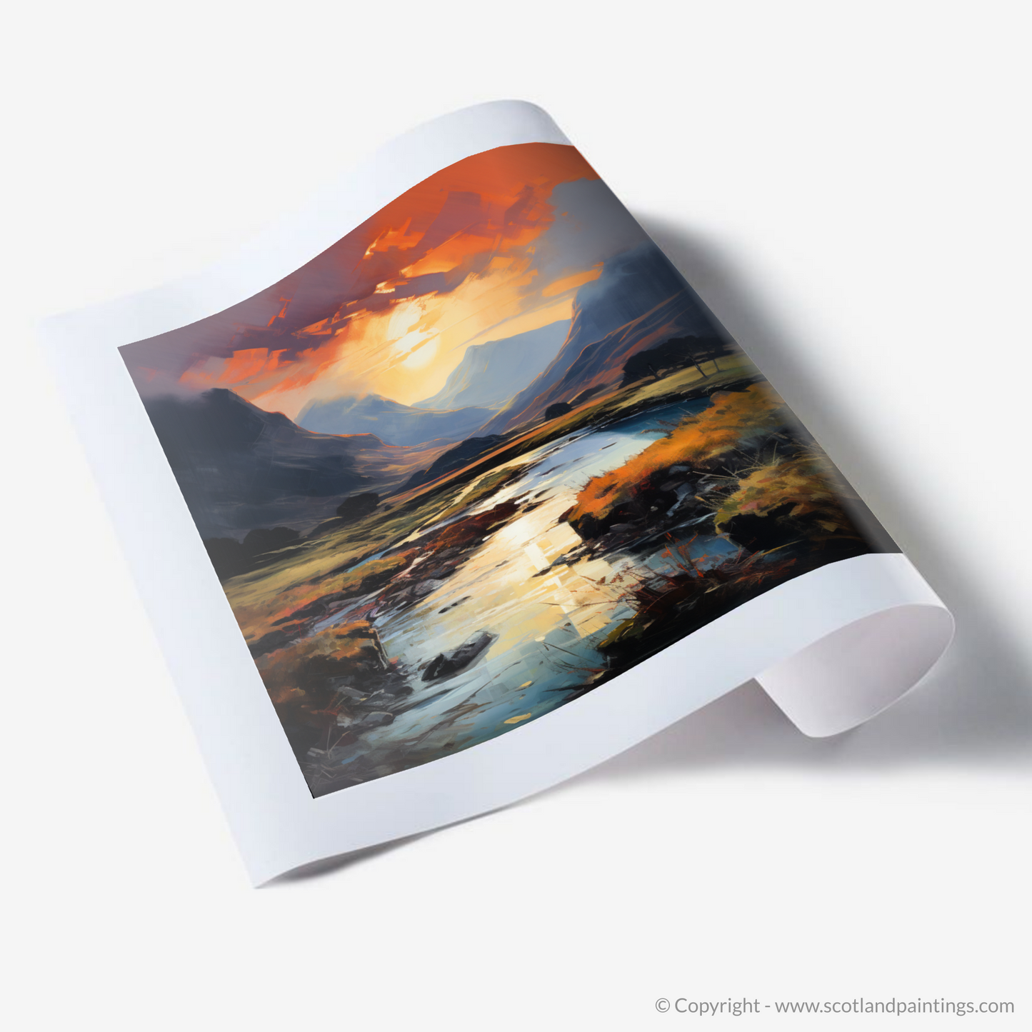 Twilight Majesty: An Ode to Glencoe Shadows