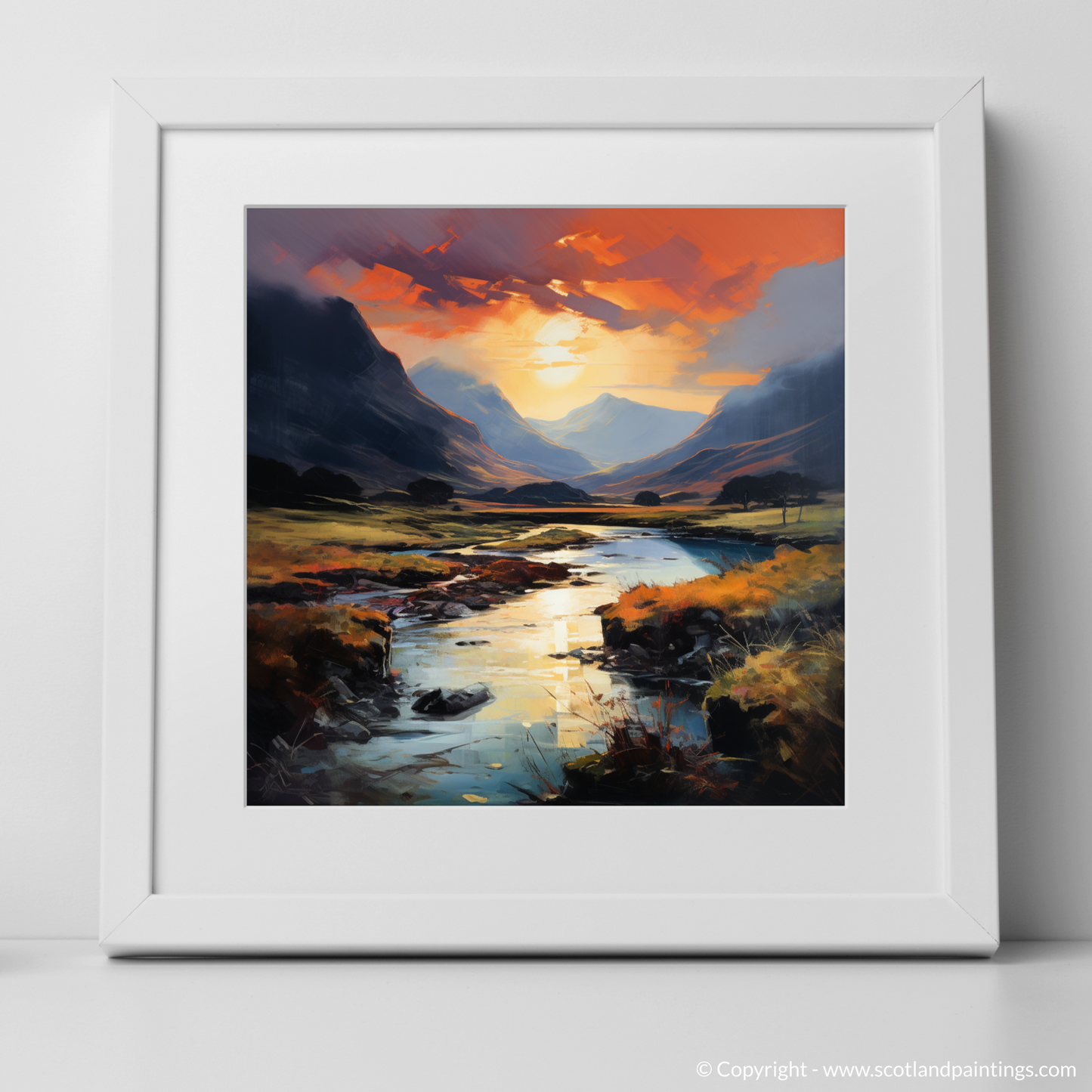 Twilight Majesty: An Ode to Glencoe Shadows