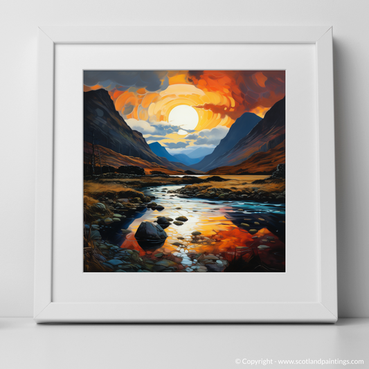 Cubist Rhapsody of Glencoe Skies