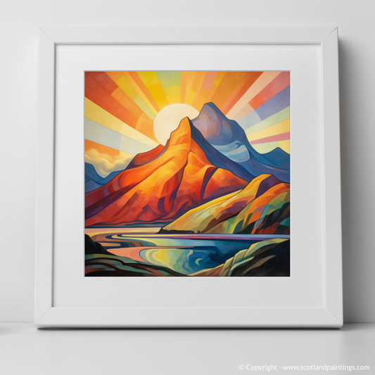 Cubist Sunrise over Buachaille Etive Mòr
