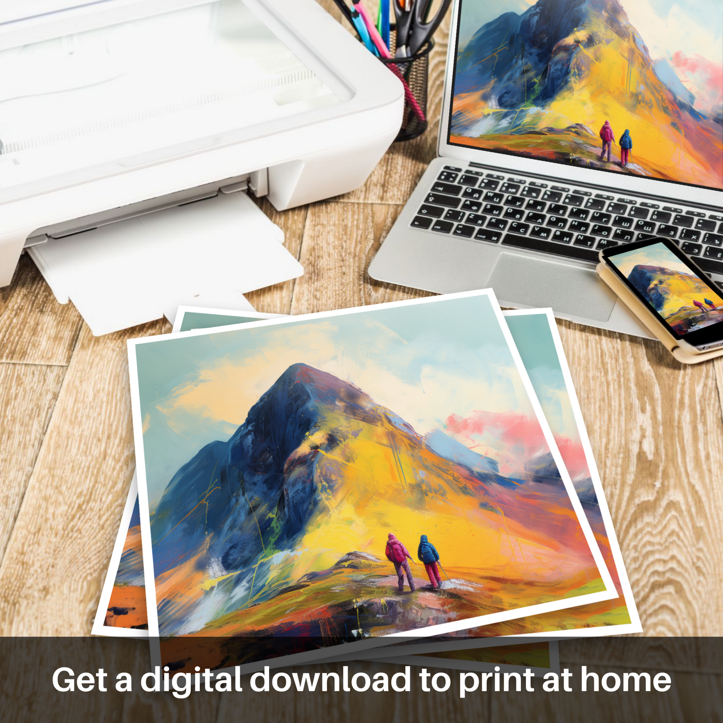 Summit Blaze: The Spirit of Buachaille and the Adventurers