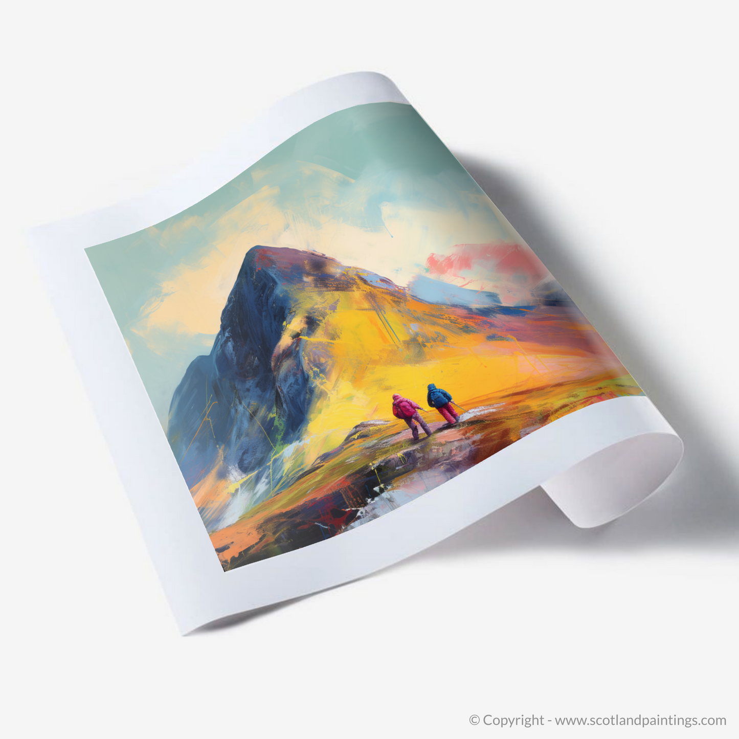 Summit Blaze: The Spirit of Buachaille and the Adventurers