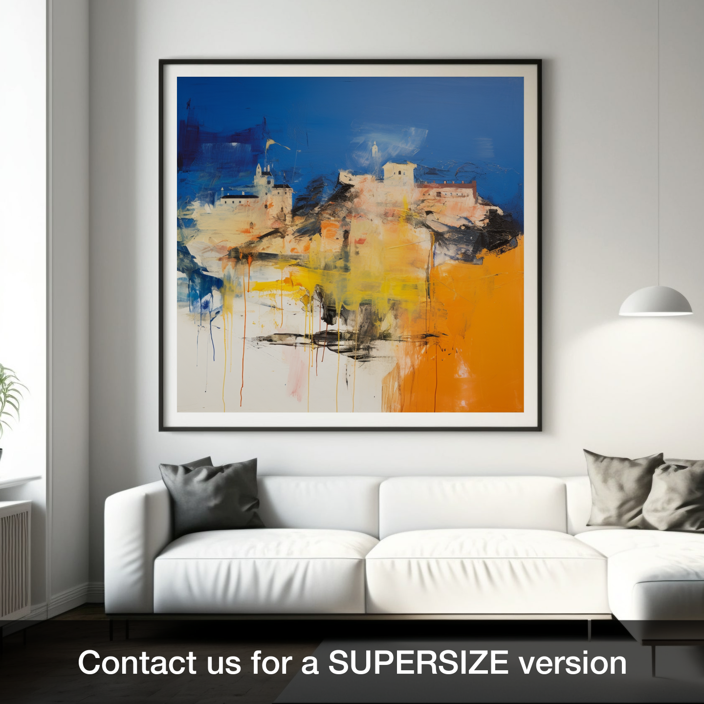 Edinburgh Castle Reimagined: An Abstract Scottish Masterpiece