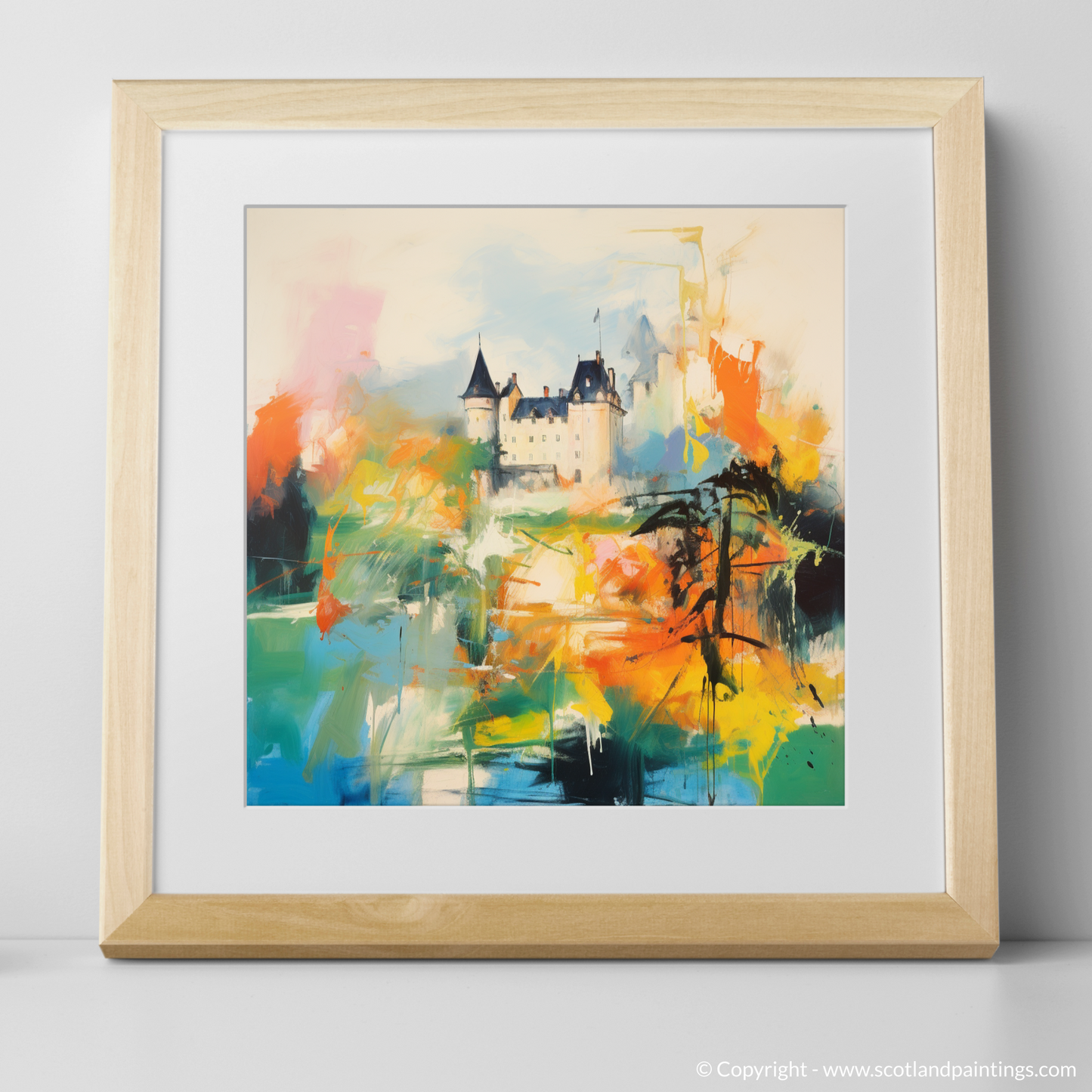 Cawdor Castle Unveiled: An Abstract Ode to the Scottish Highlands