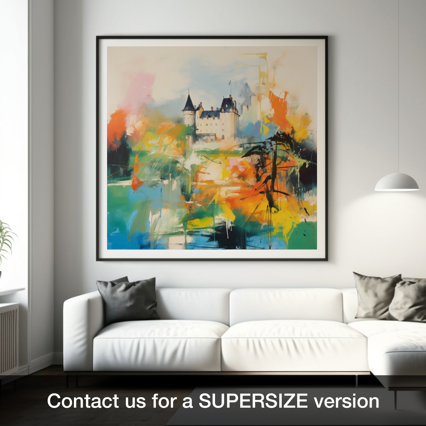 Cawdor Castle Unveiled: An Abstract Ode to the Scottish Highlands