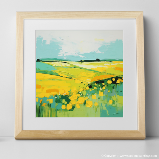Speyside Dreams: An Abstract Ode to Cowslip in the Grasslands