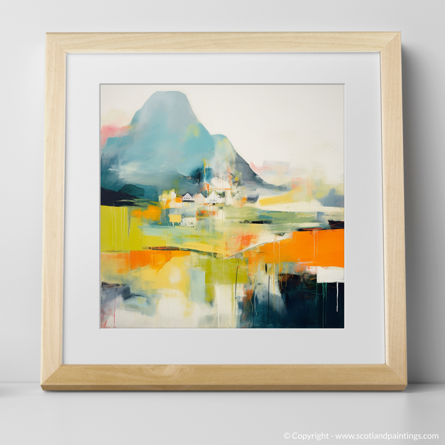 Abstract Essence of Fort William Highlands