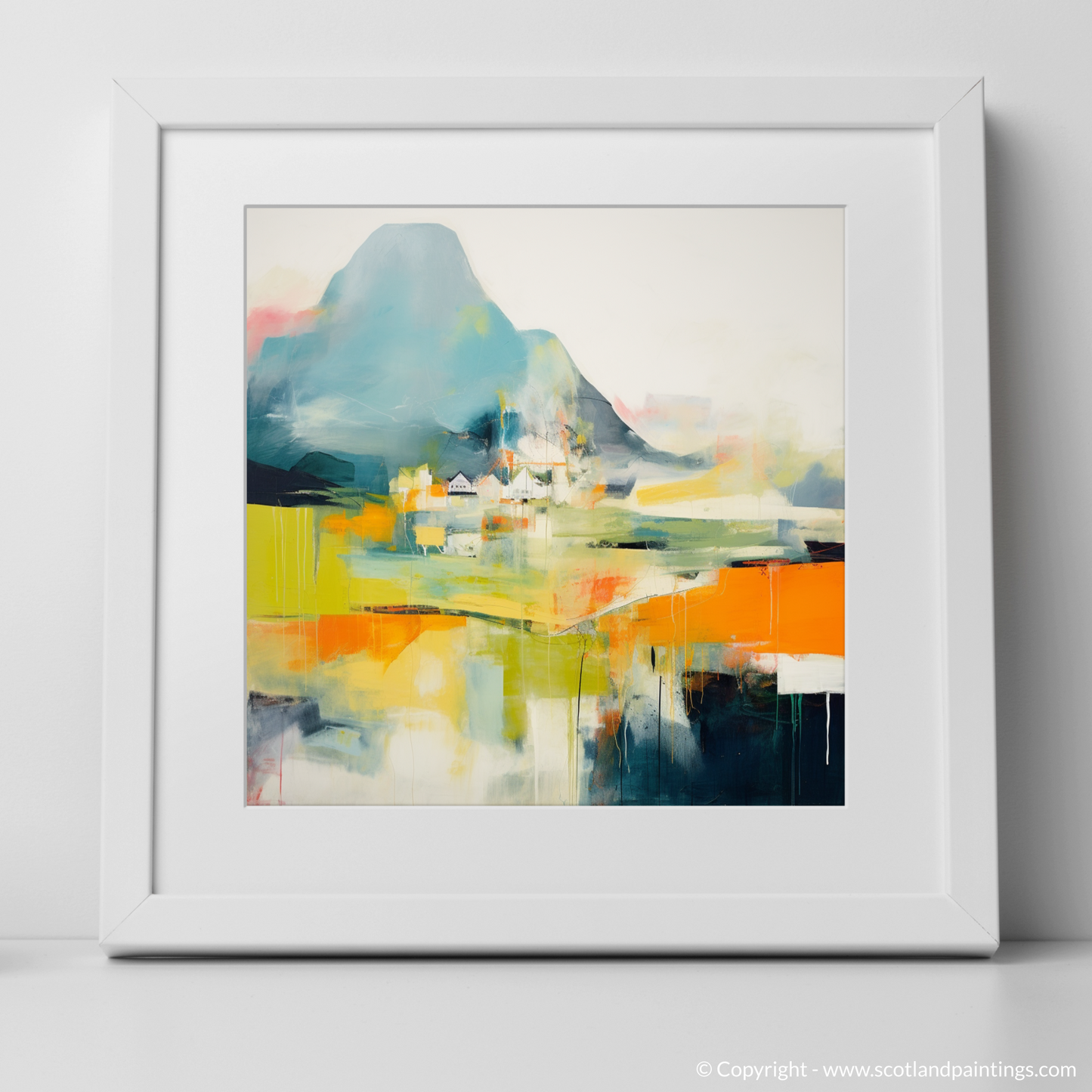 Abstract Essence of Fort William Highlands