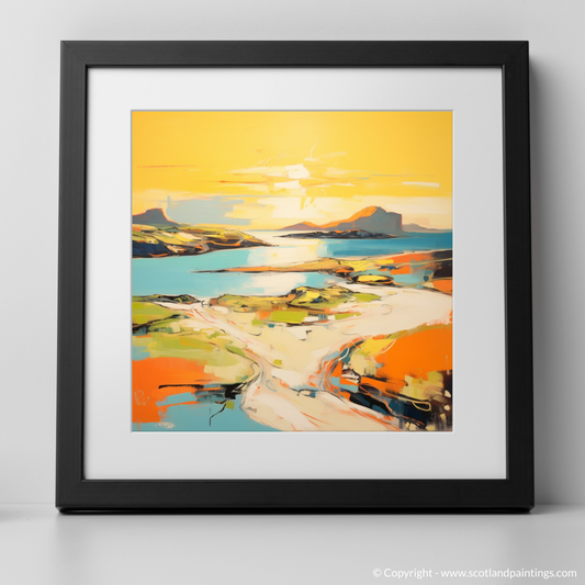 Achmelvich Bay at Golden Hour: An Abstract Symphony