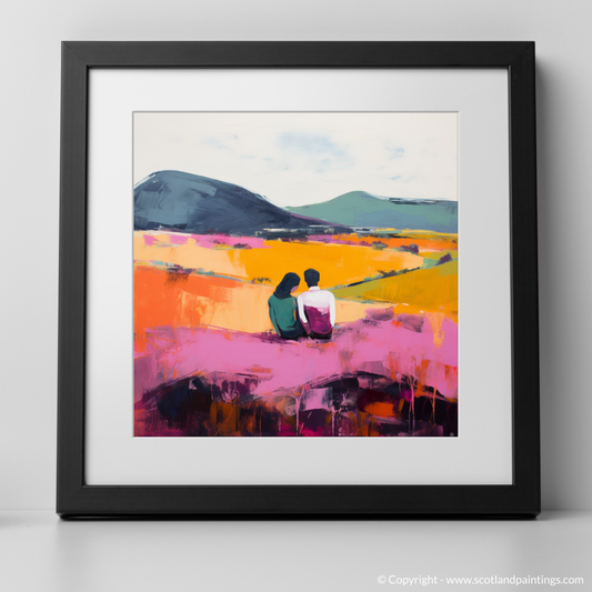 Heather Fields Embrace on the Isle of Arran