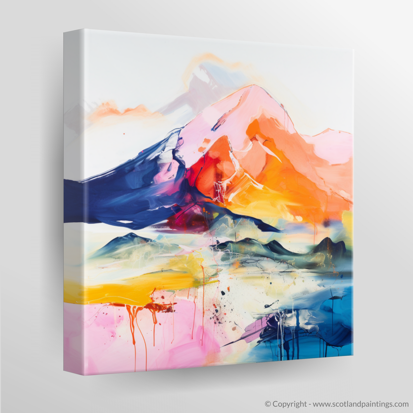 Schiehallion Reverie: An Abstract Ode to Scottish Munros