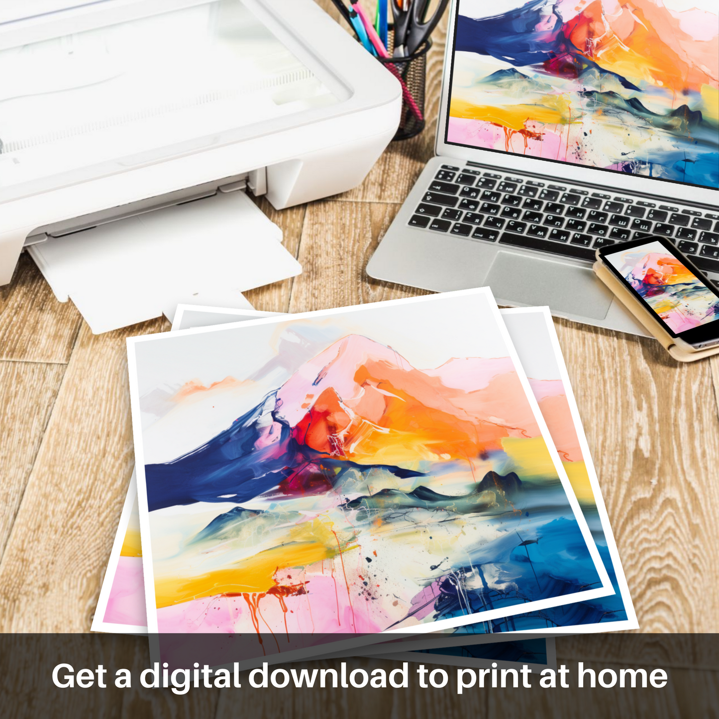 Schiehallion Reverie: An Abstract Ode to Scottish Munros