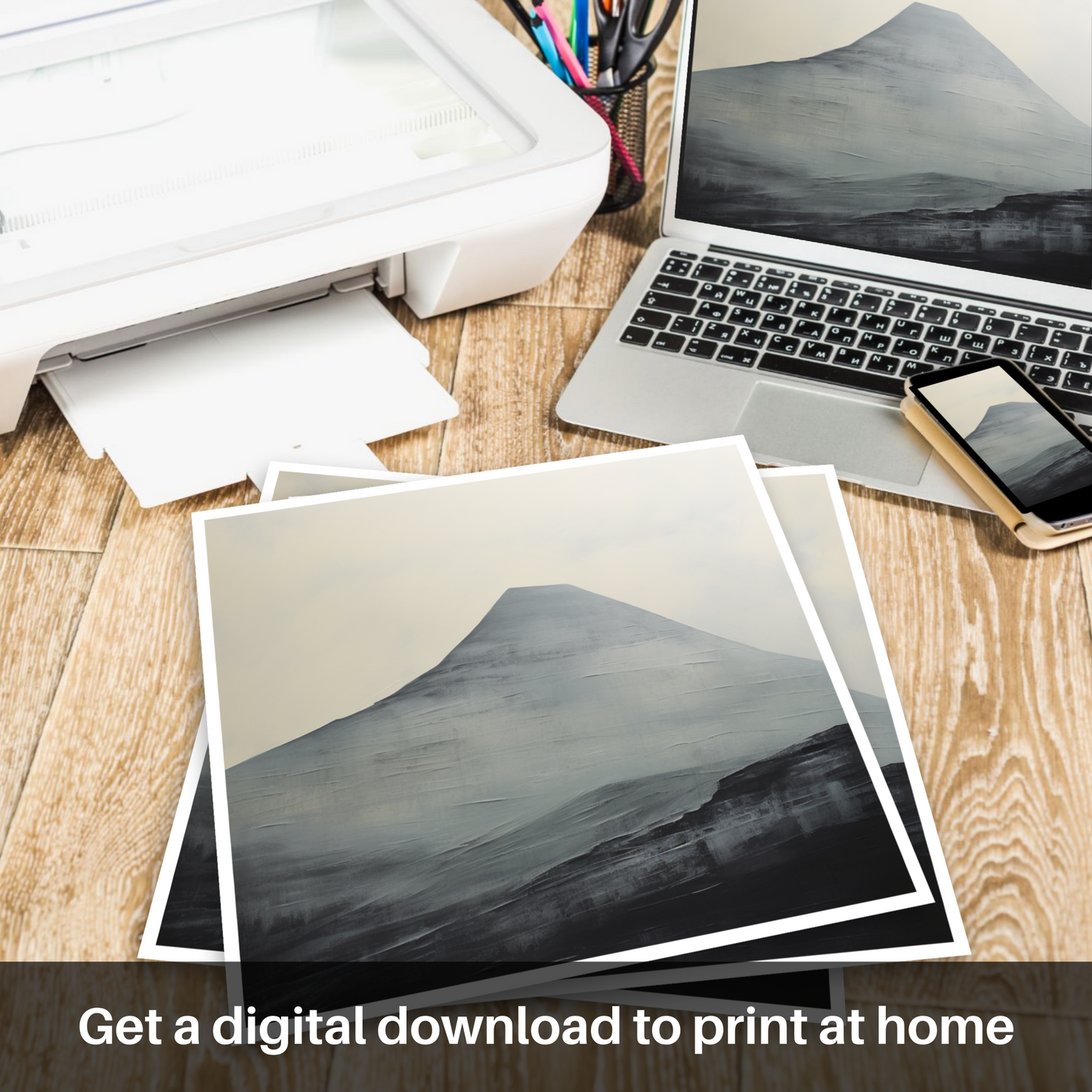 Abstract Essence of Meall Greigh