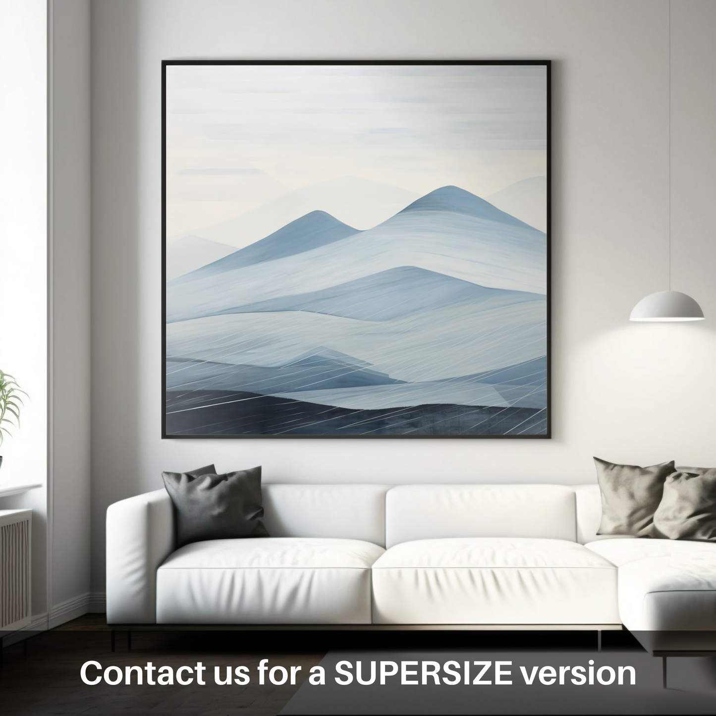 Painting and Art Print of Càrn Liath (Beinn a' Ghlò). Misty Majesty of Càrn Liath.