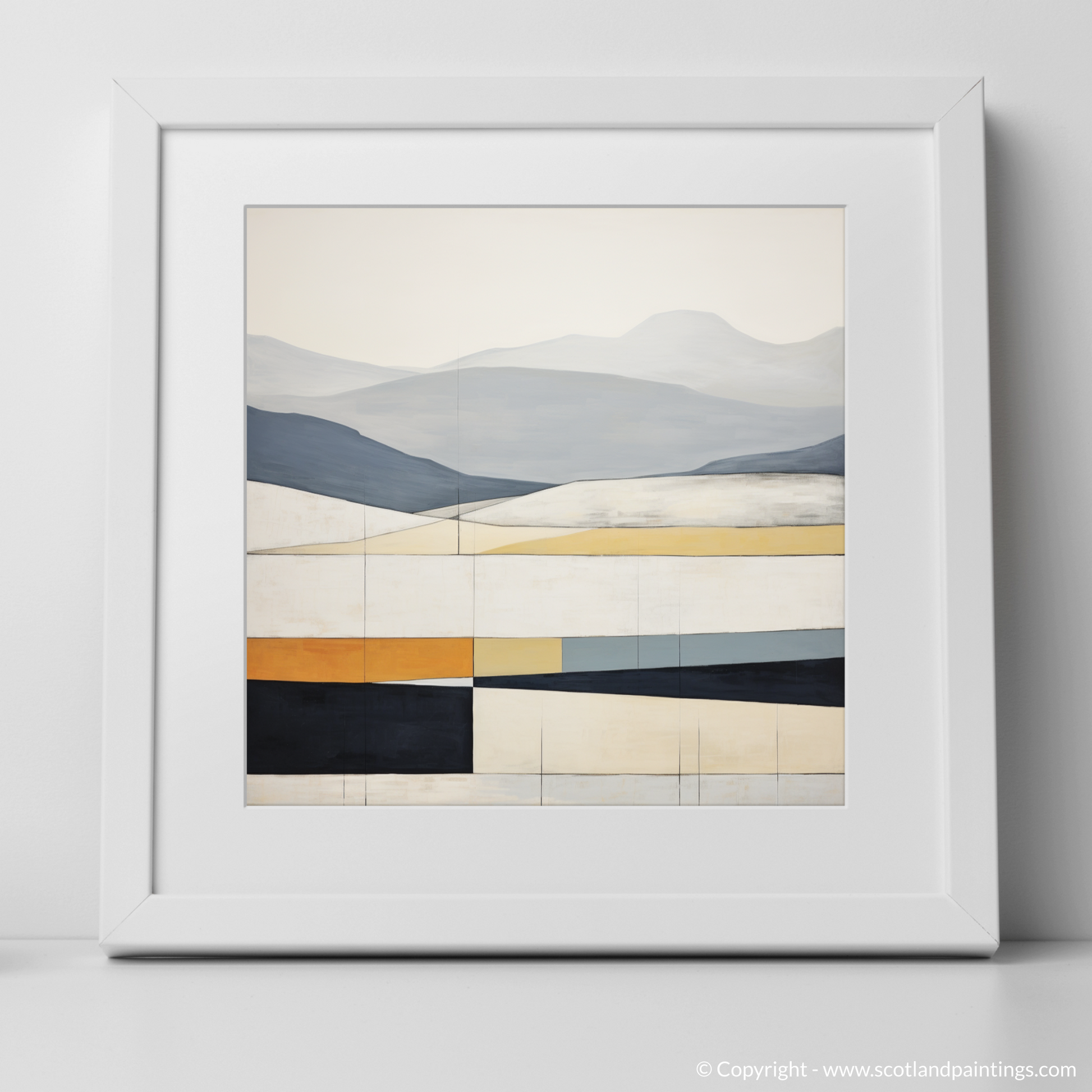Art Print of Lochnagar with a white frame