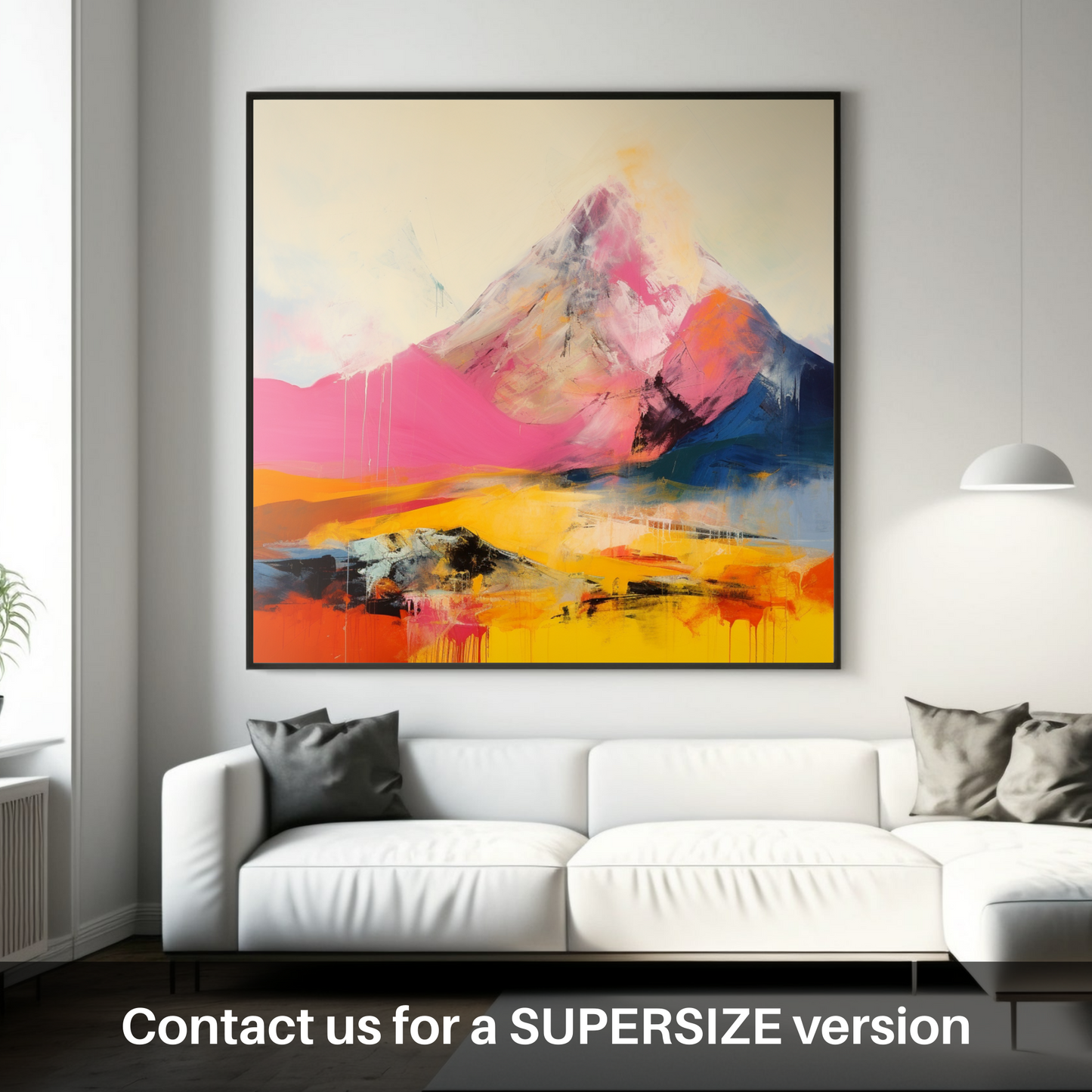 Huge supersize print of Stob Dearg (Buachaille Etive Mòr)