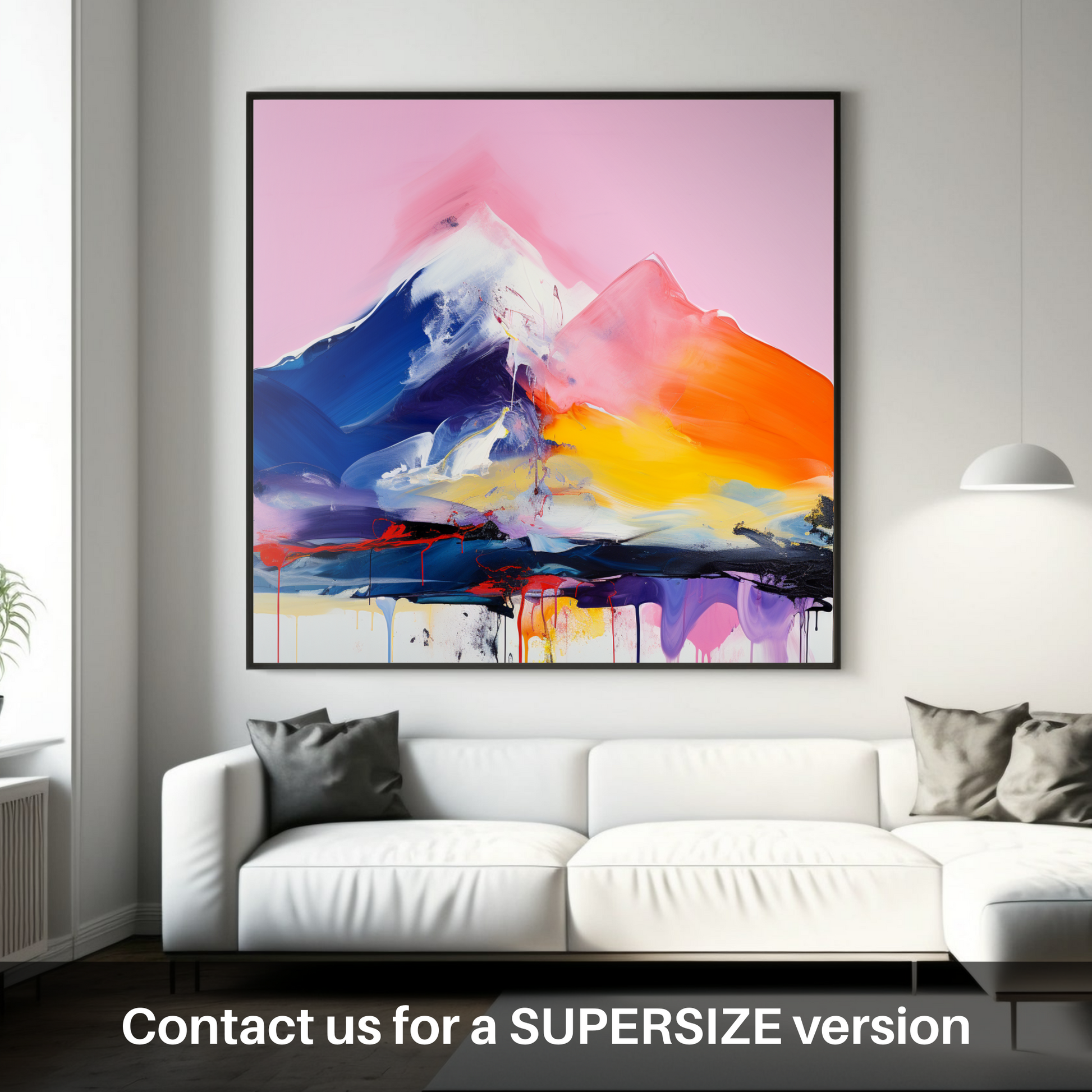 Huge supersize print of Ben More