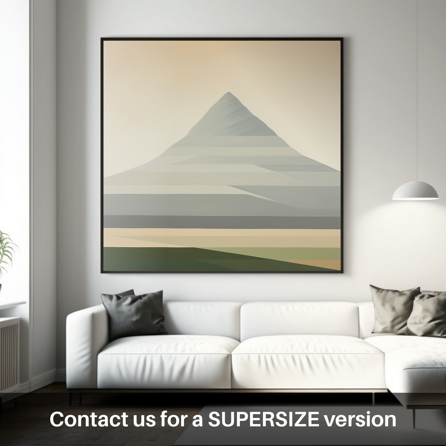 Huge supersize print of Meall Garbh (Càrn Mairg)