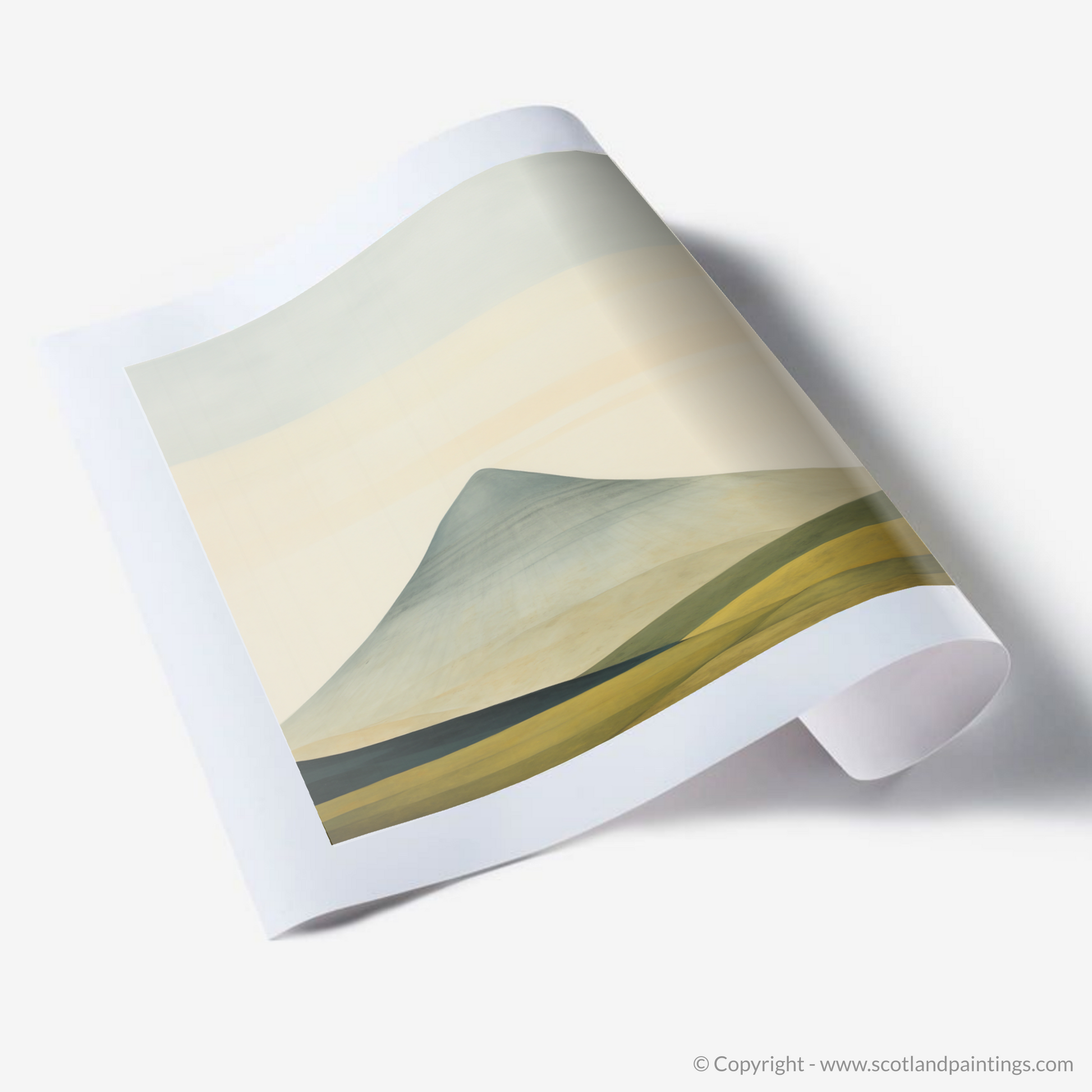 Art Print of Meall Garbh (Càrn Mairg)