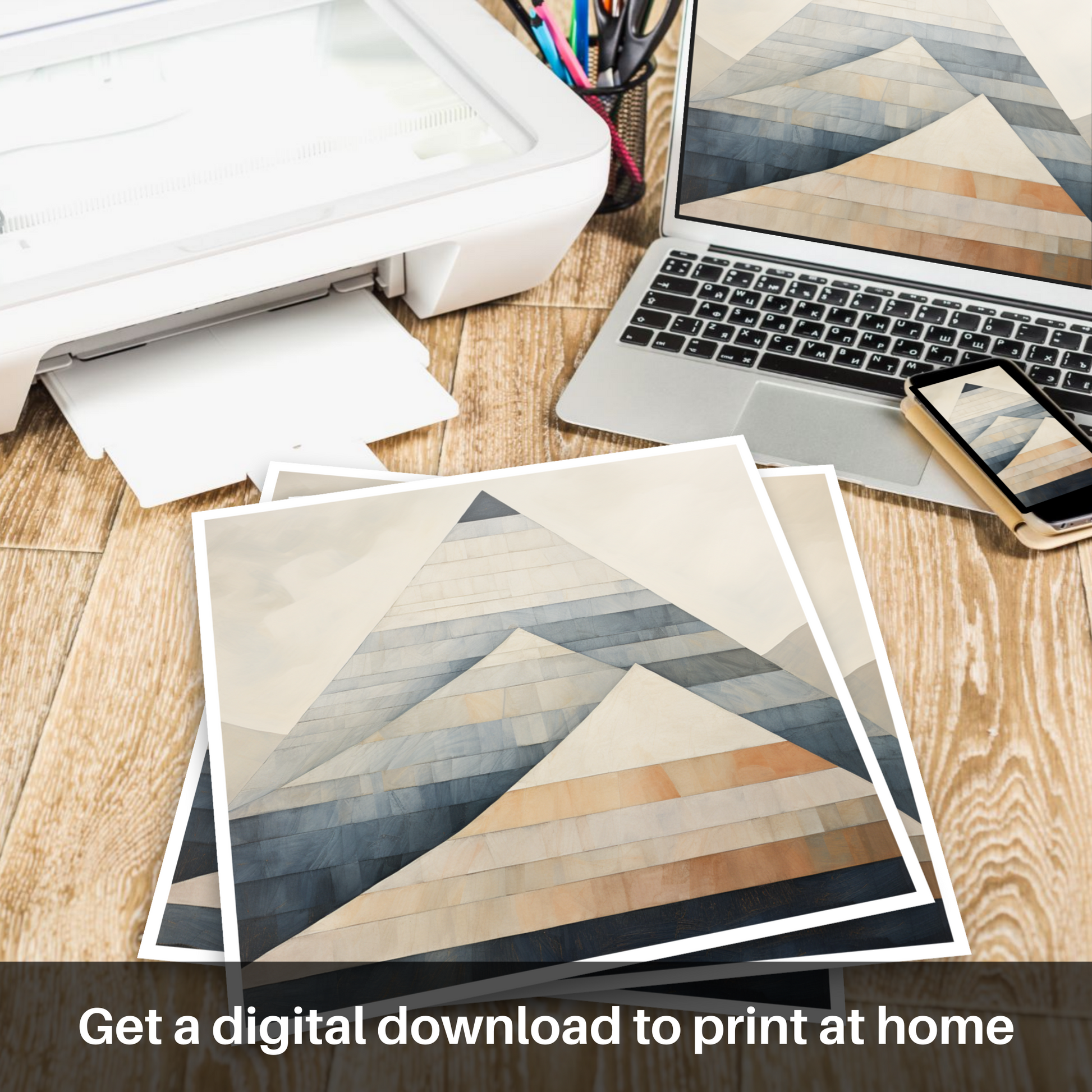 Downloadable and printable picture of Beinn Dòrain